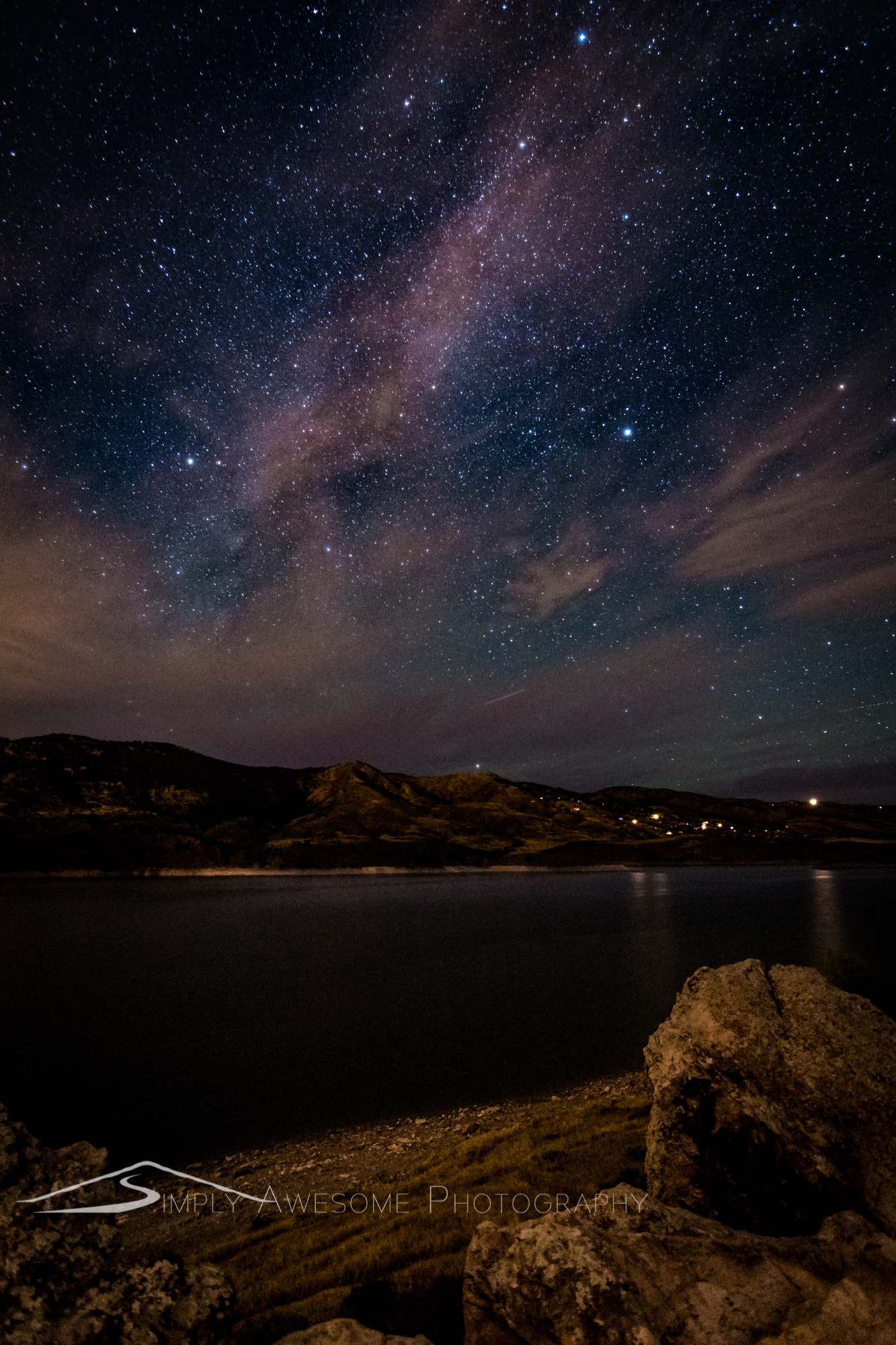 Tokina AT-X Pro 11-16mm F2.8 DX sample photo. Milky way over horsetooth photography