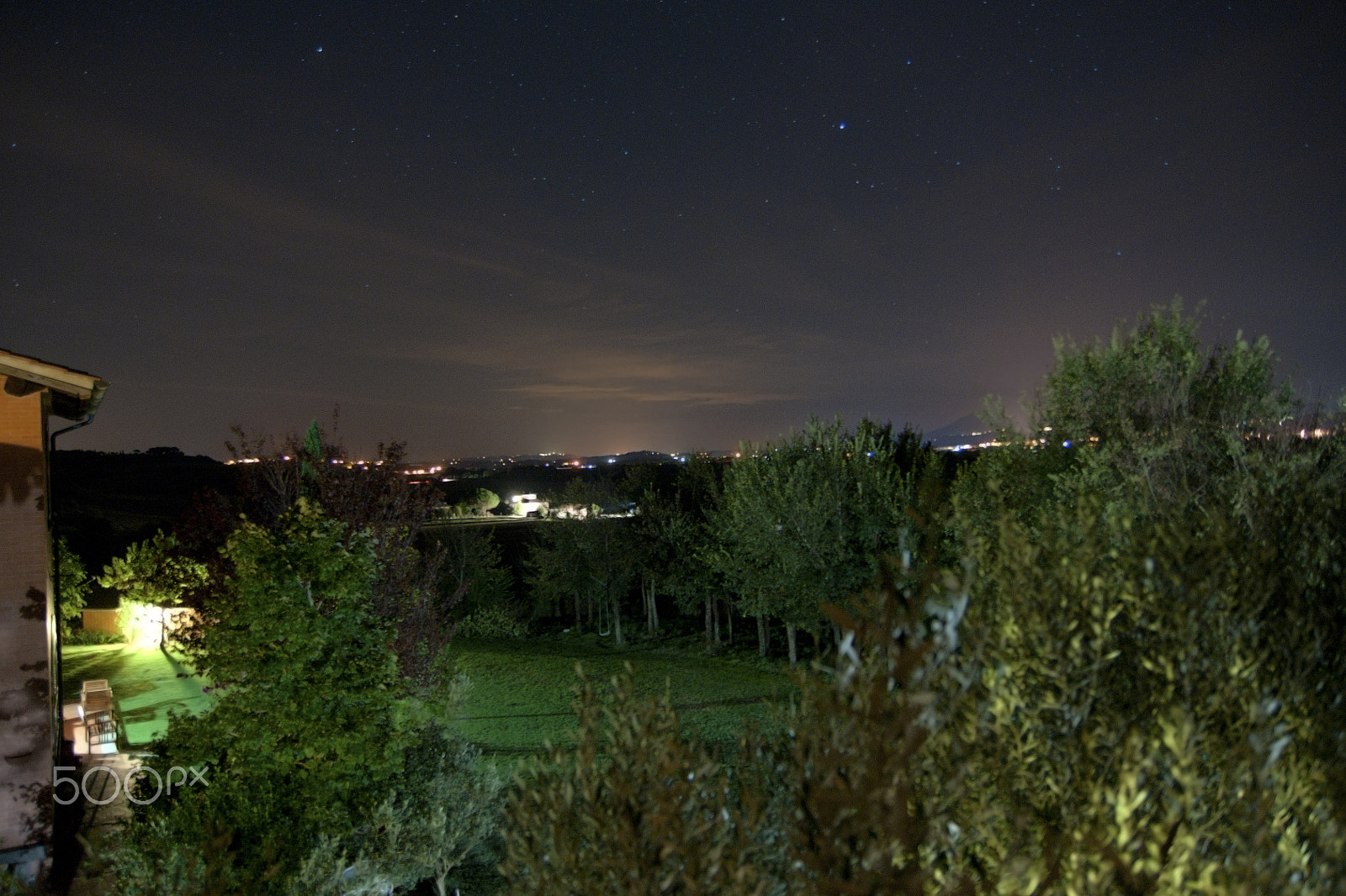 Sony Alpha DSLR-A700 sample photo. A night in the garden photography