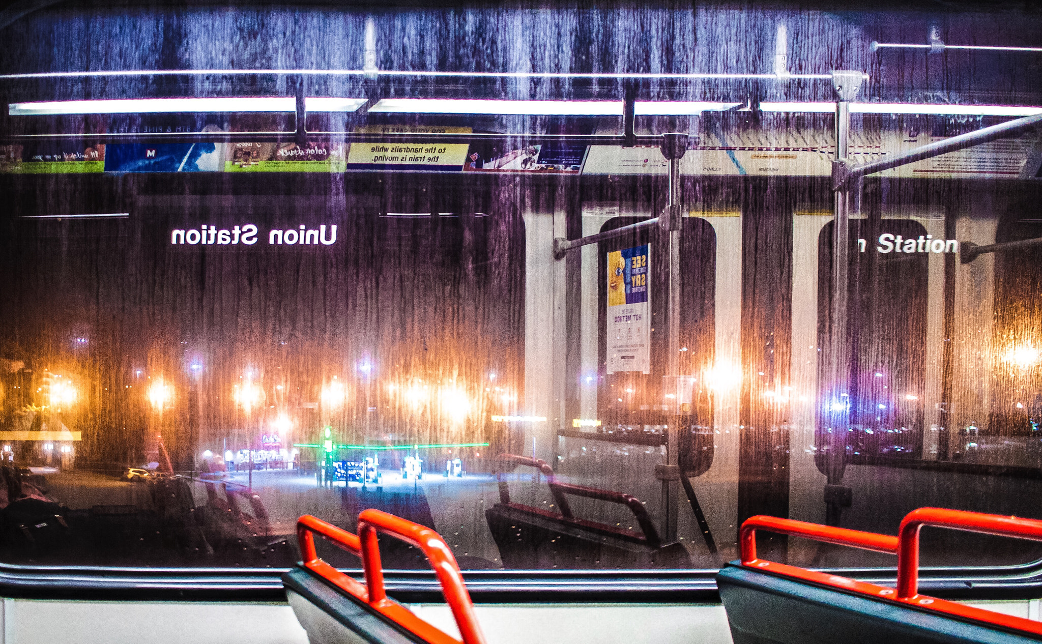 Canon EF-S 24mm F2.8 STM sample photo. Train to the airport in denver, co photography