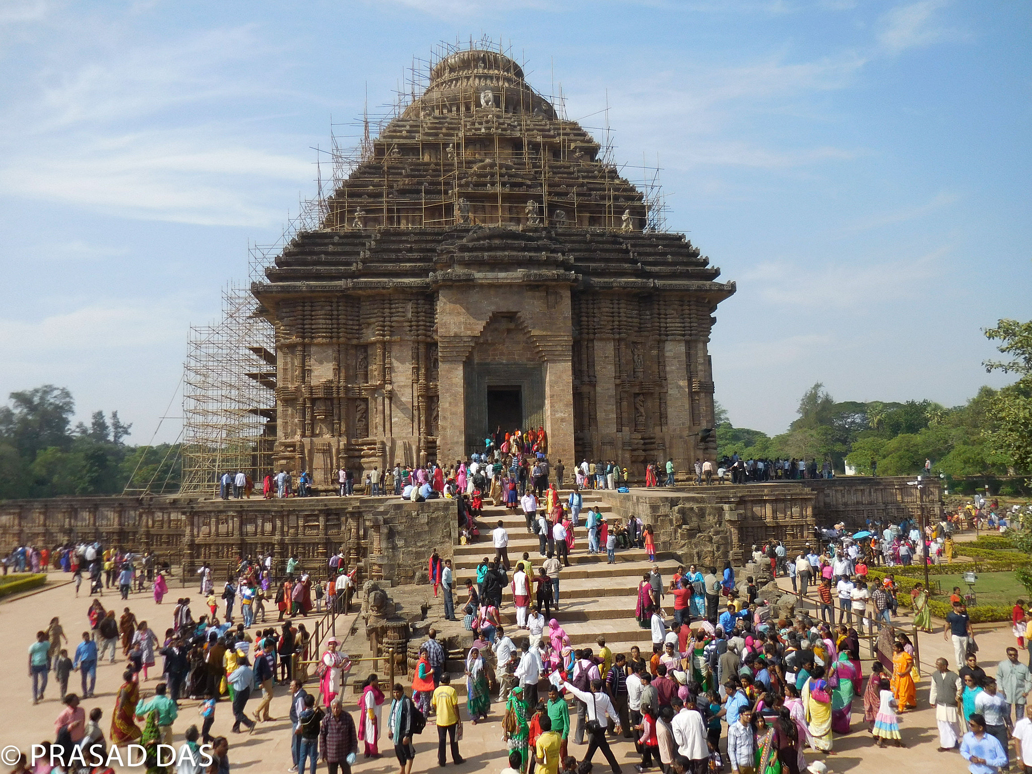 Nikon Coolpix S6900 sample photo. Sun temple main entrance longer view (of ) photography