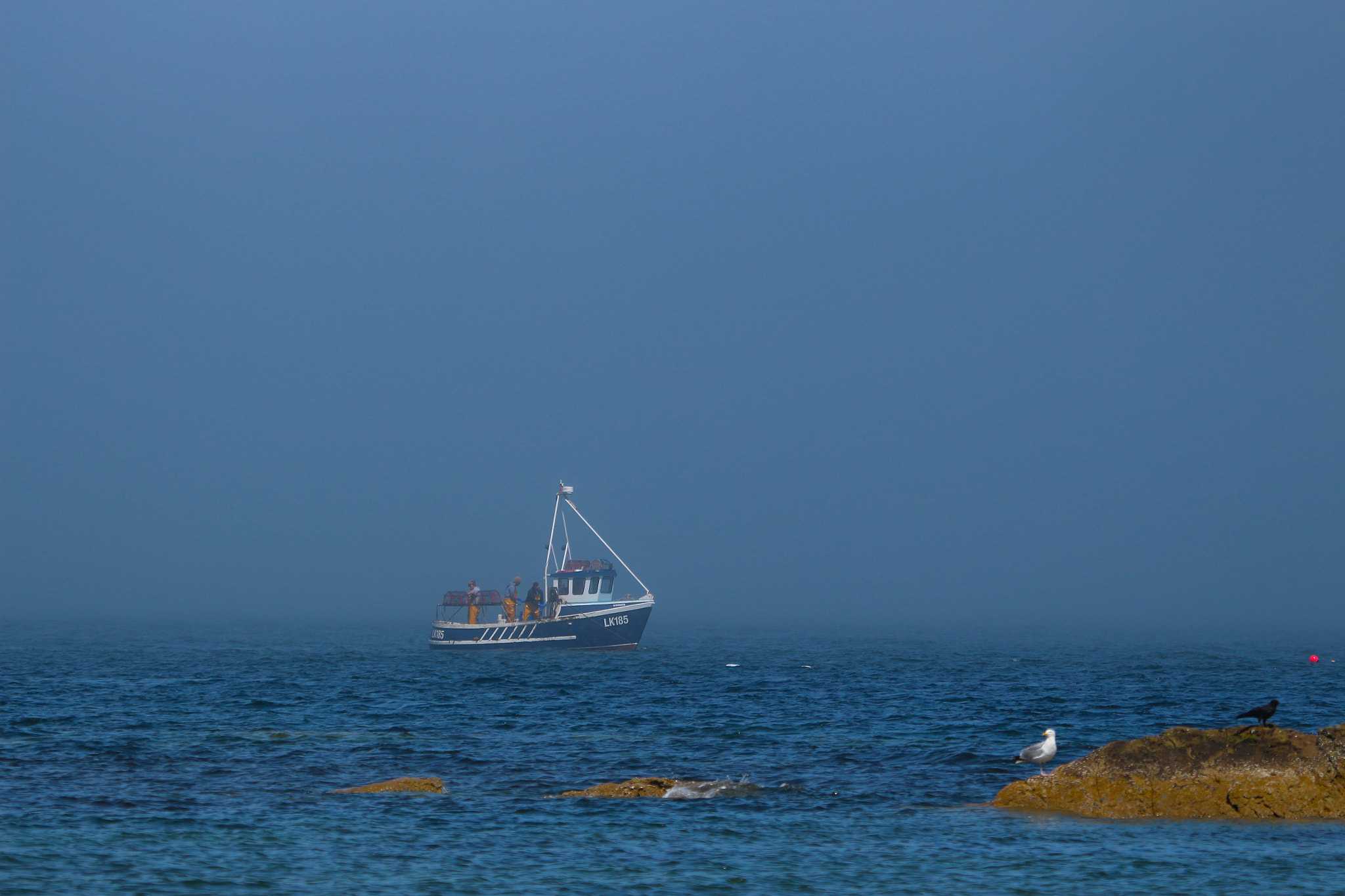 Canon EF 100-400mm F4.5-5.6L IS USM sample photo. Fogboat photography