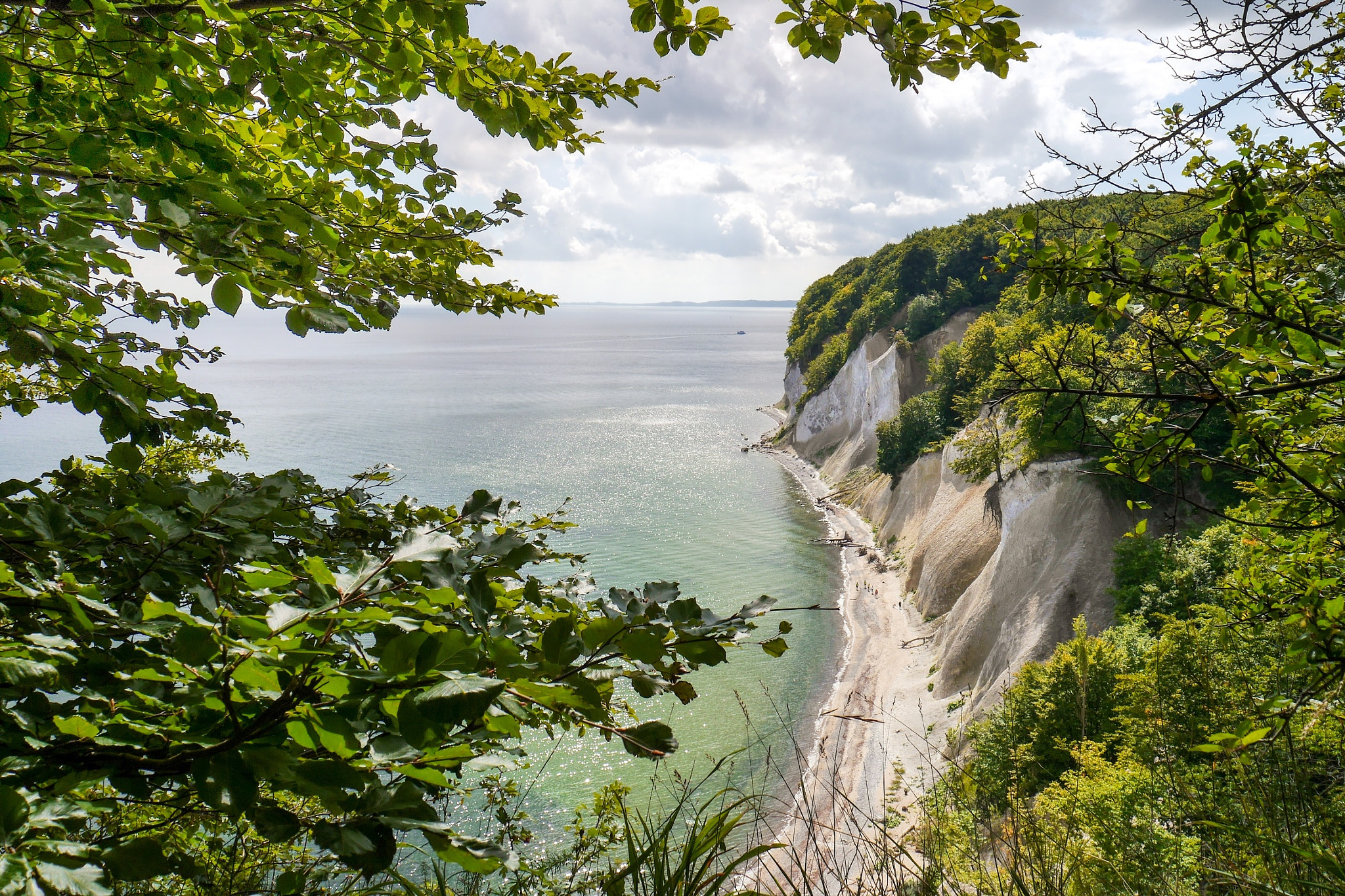 LUMIX G VARIO 14-42/F3.5-5.6 II sample photo. Island of ruegen, chalk cliffs photography