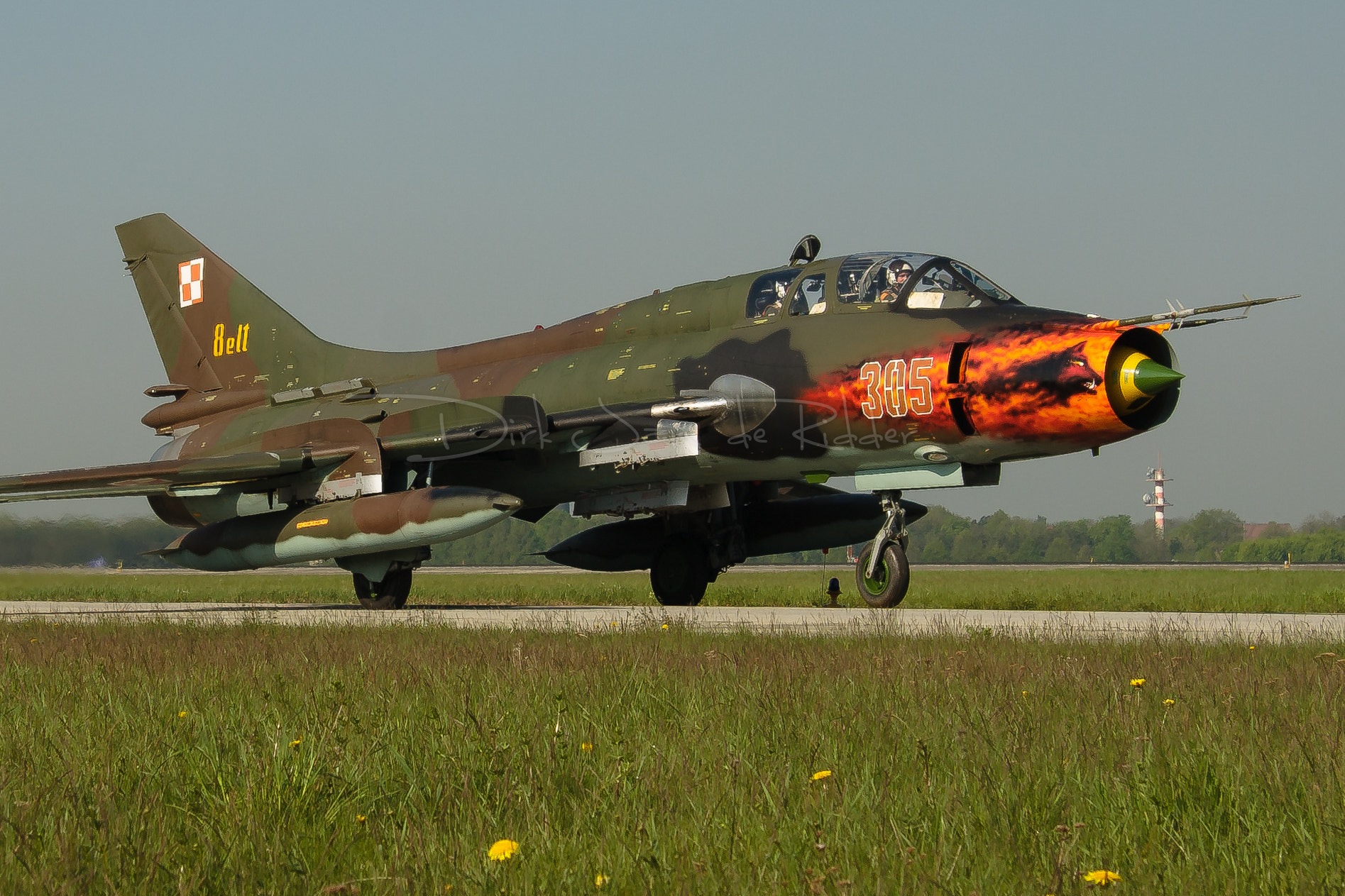 Canon EF-S 17-85mm F4-5.6 IS USM sample photo. Polish air force su-22um-3k fitter photography