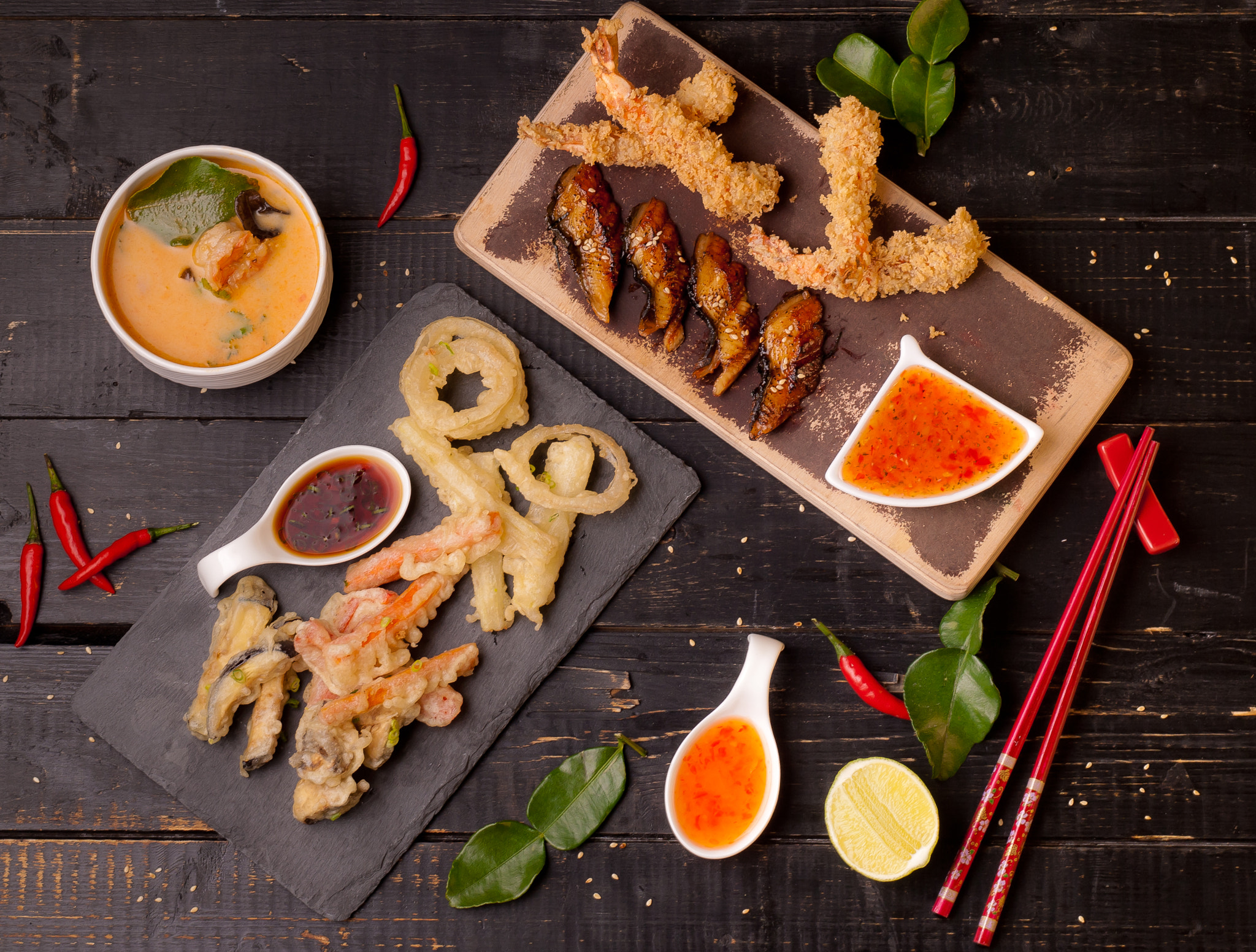 Nikon D200 + Nikon AF Nikkor 50mm F1.4D sample photo. Pan-asian cuisine photography