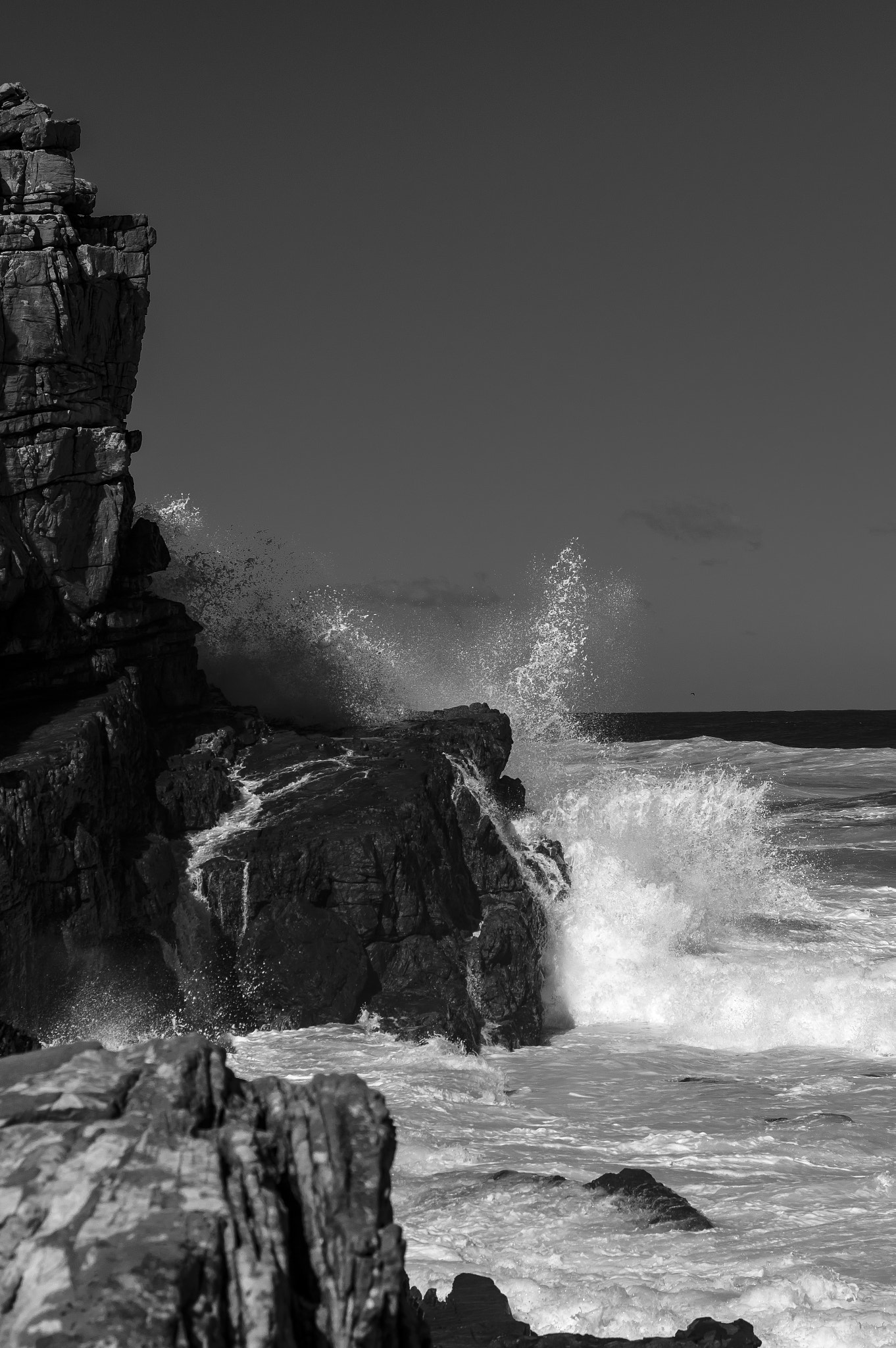 Pentax K-3 sample photo. Waves@cape of good hope photography