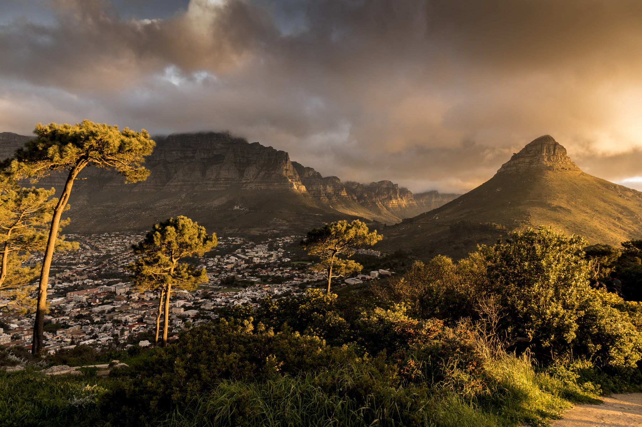 Pentax K-3 sample photo. Sunset@tablemountain photography