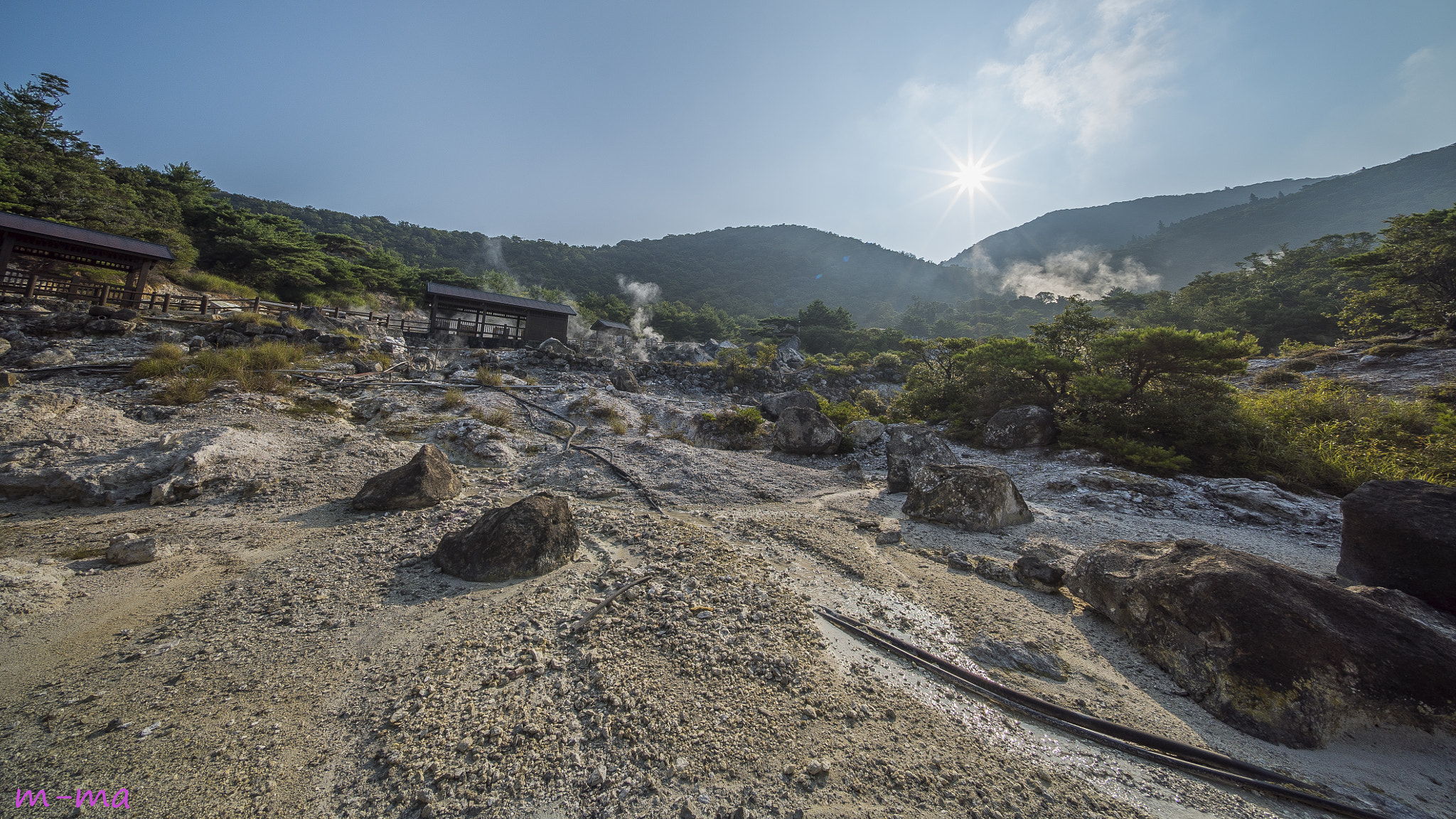 Sony a7S sample photo. Where the hot springs gush photography
