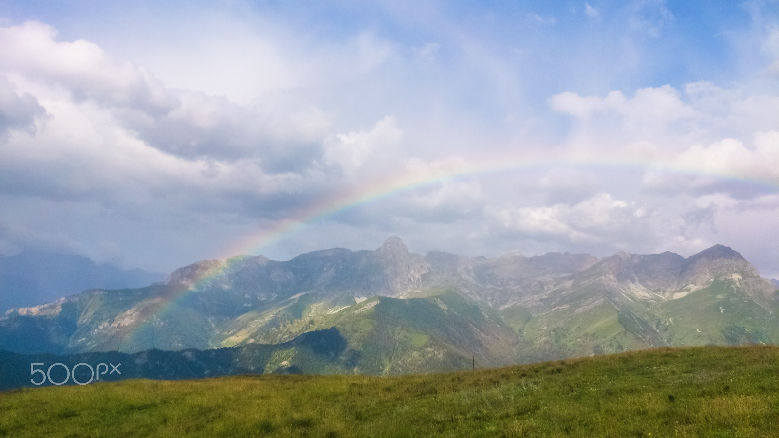 Sony Xperia T sample photo. Rainbow on the alps! photography
