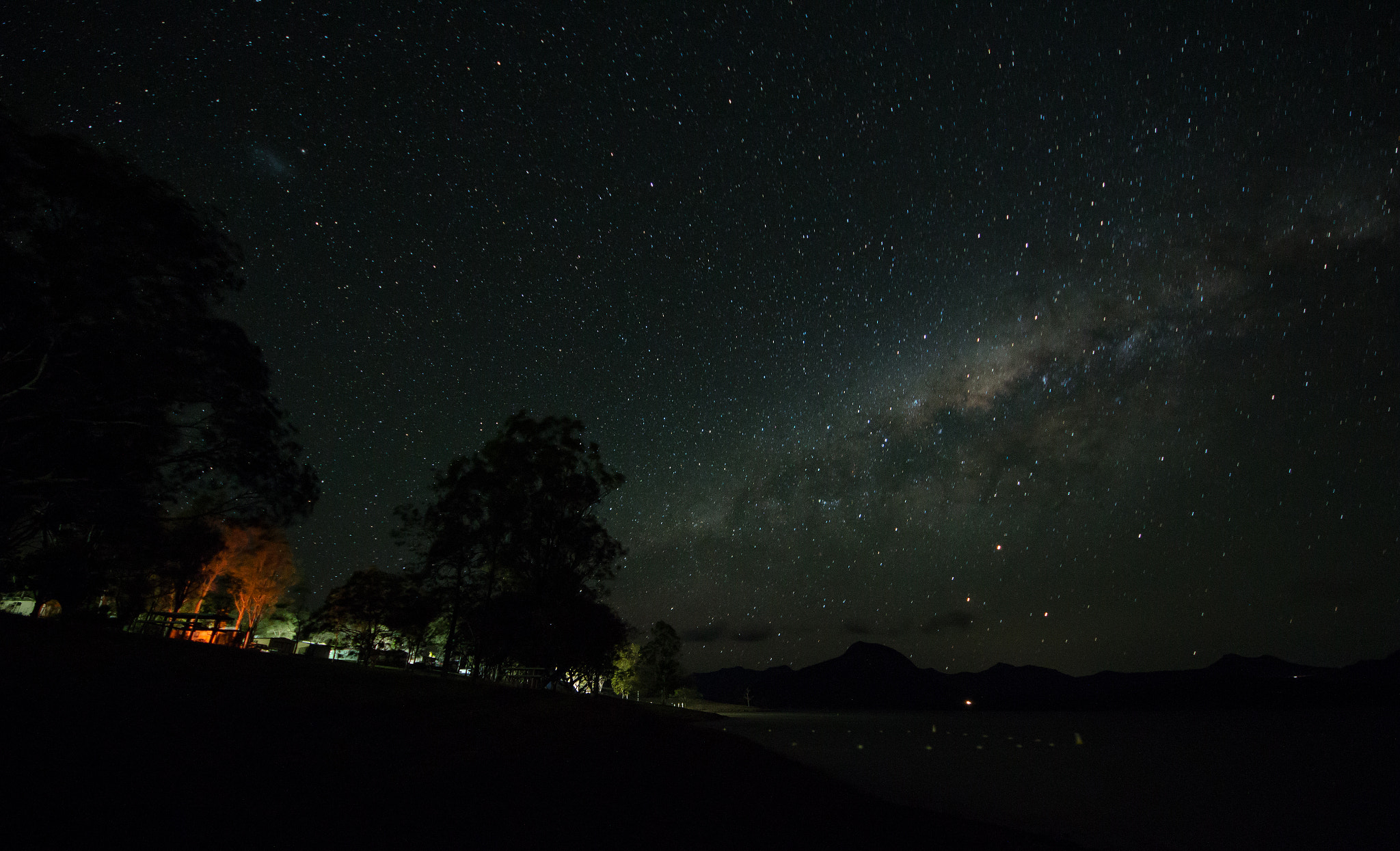 Canon EOS 70D + Sigma 8-16mm F4.5-5.6 DC HSM sample photo. Birthday celebration with the milky way photography