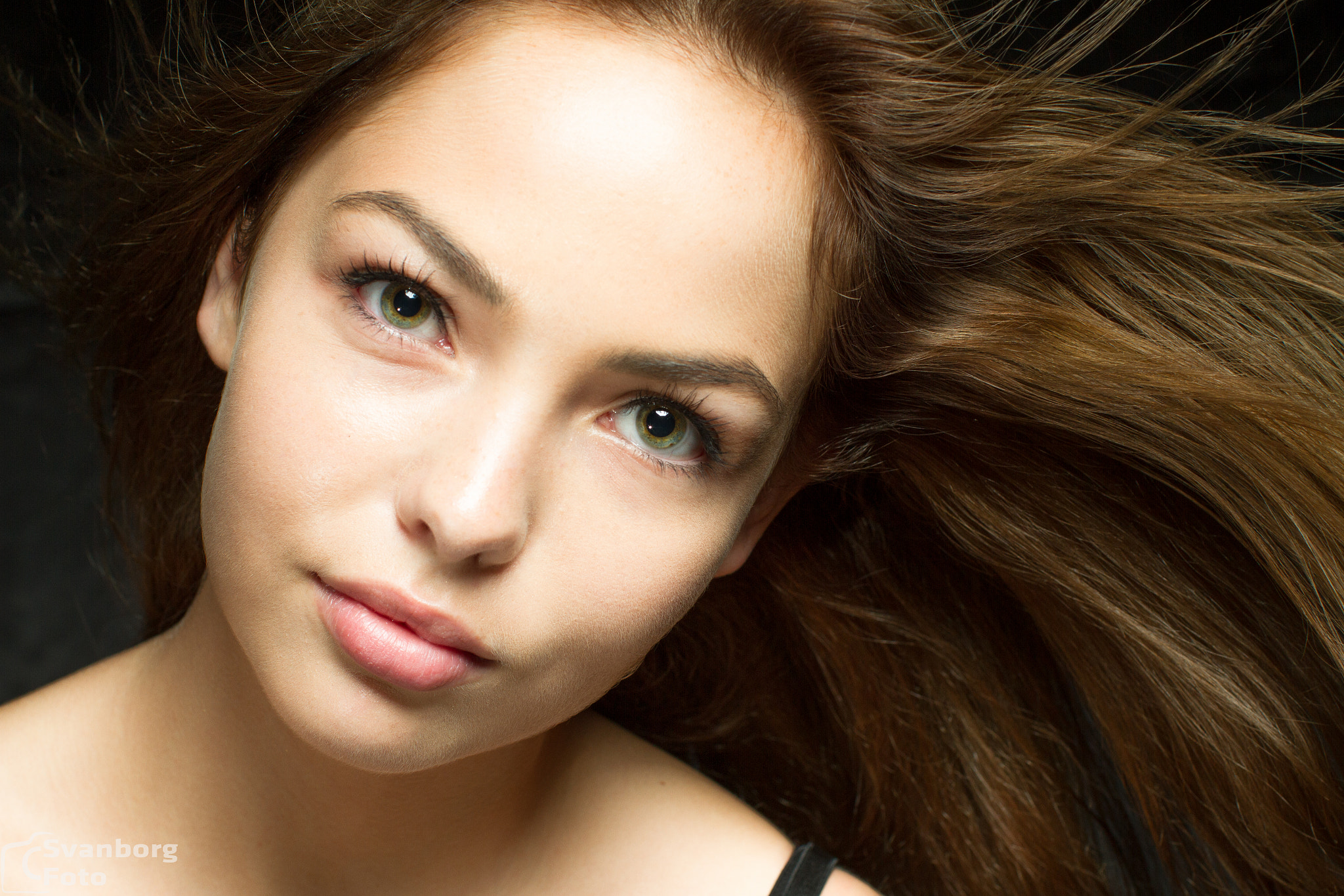 Canon EOS 7D + Canon EF 50mm F1.2L USM sample photo. Tanja - playing with a fan... photography