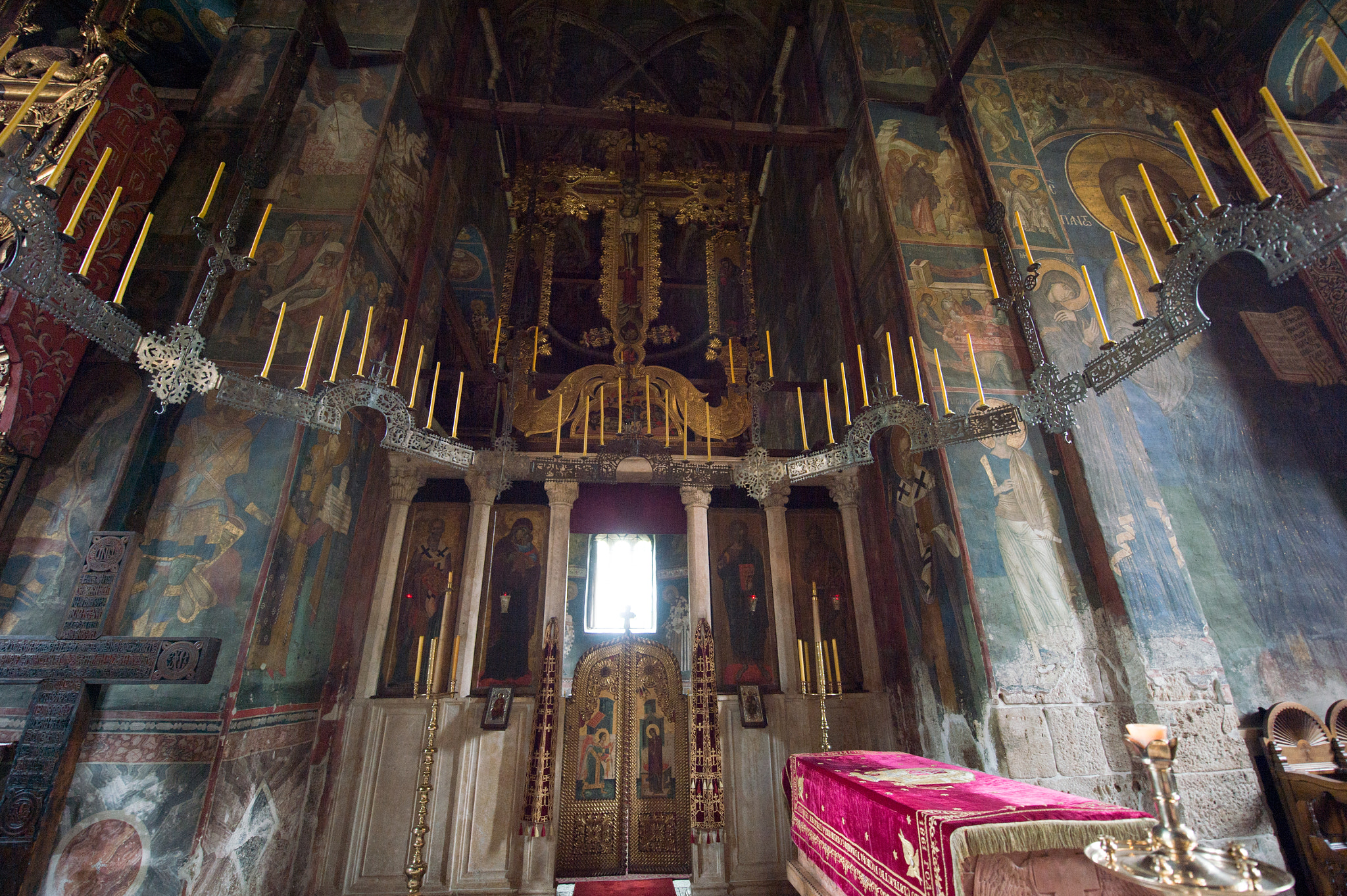 Nikon Df sample photo. Decani monastery, kosovo photography