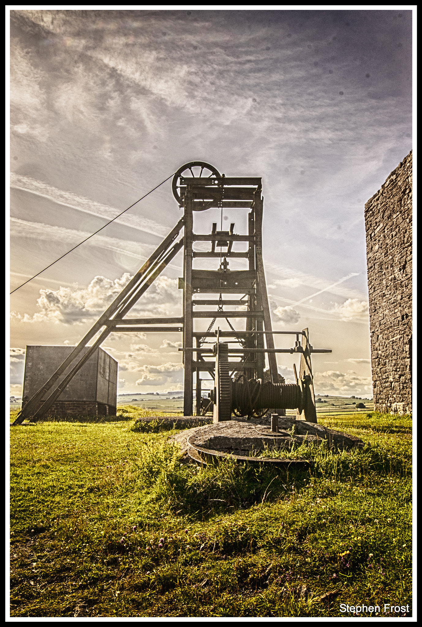 Tokina AT-X Pro 12-24mm F4 (IF) DX sample photo. Winding head taken at magpie mine , sheldon derbyshire uk just as the sun was setting. photography