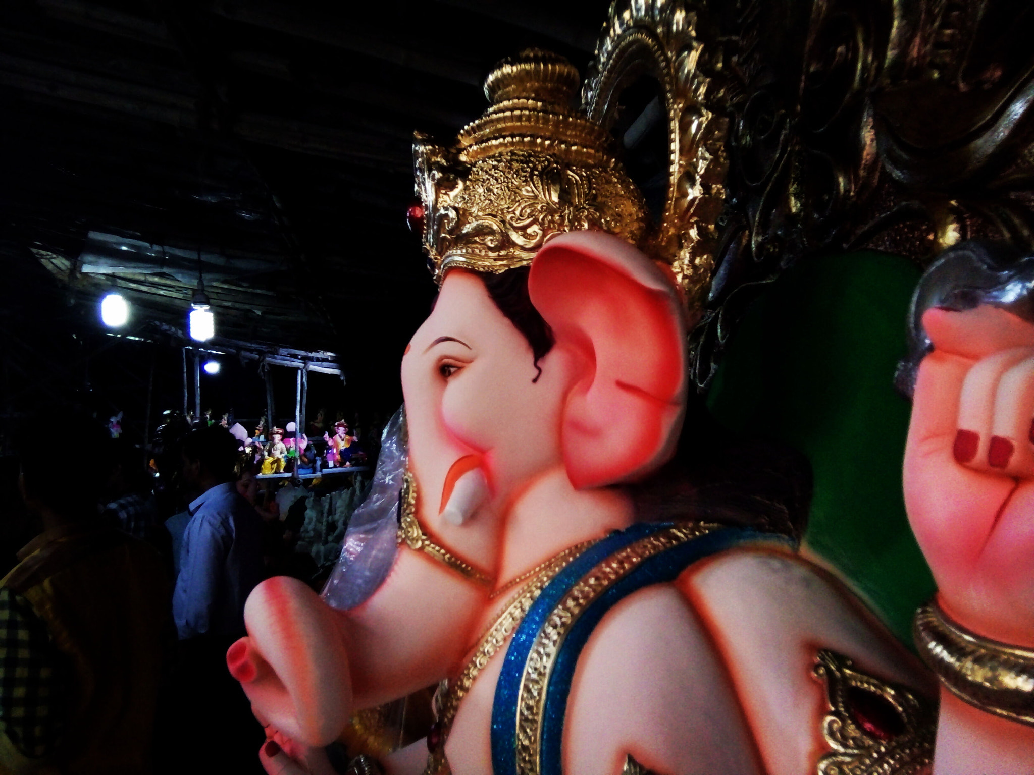 OPPO 1201 sample photo. Ganpati (indian god) photography