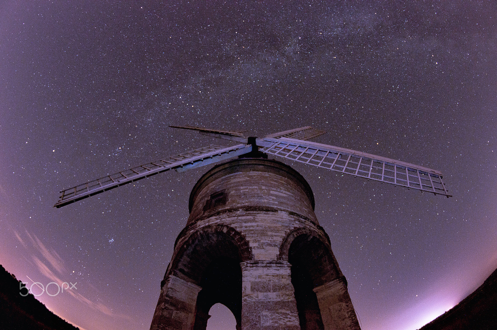 Nikon D3200 + Samyang 8mm F3.5 Aspherical IF MC Fisheye sample photo. Milky way over chesterton photography