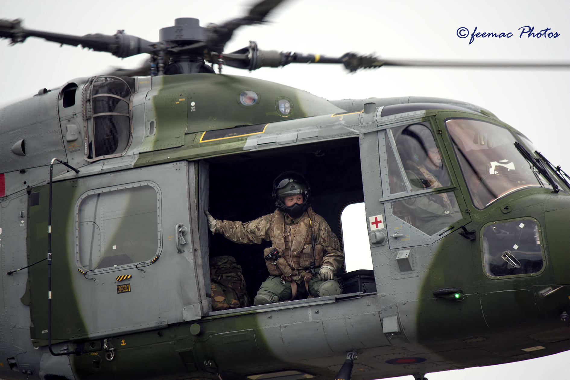 Canon EOS 450D (EOS Rebel XSi / EOS Kiss X2) sample photo. Heli door open raf valley photography