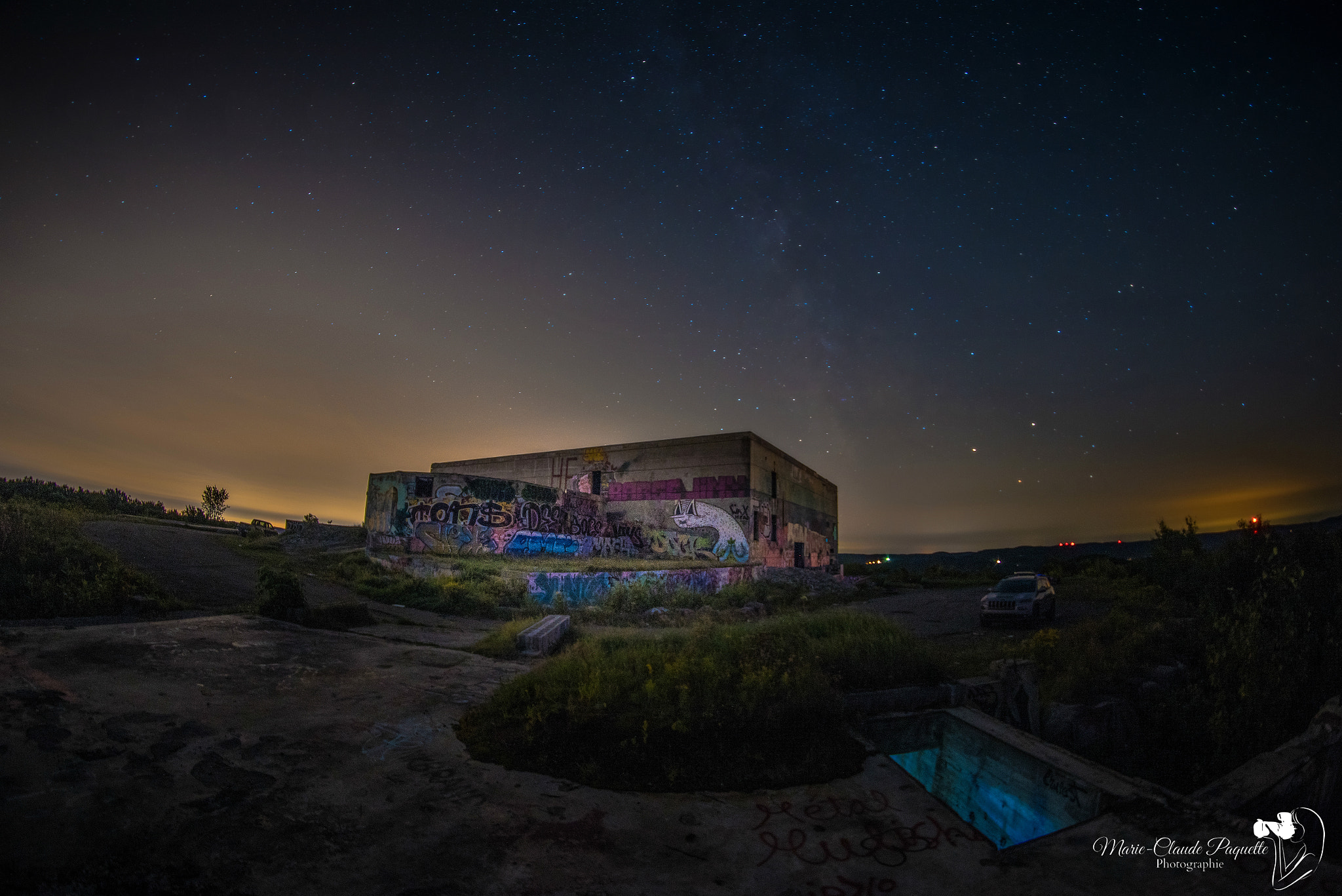 Nikon D810 + Samyang 12mm F2.8 ED AS NCS Fisheye sample photo. Ancienne base militaire st-adolphe photography