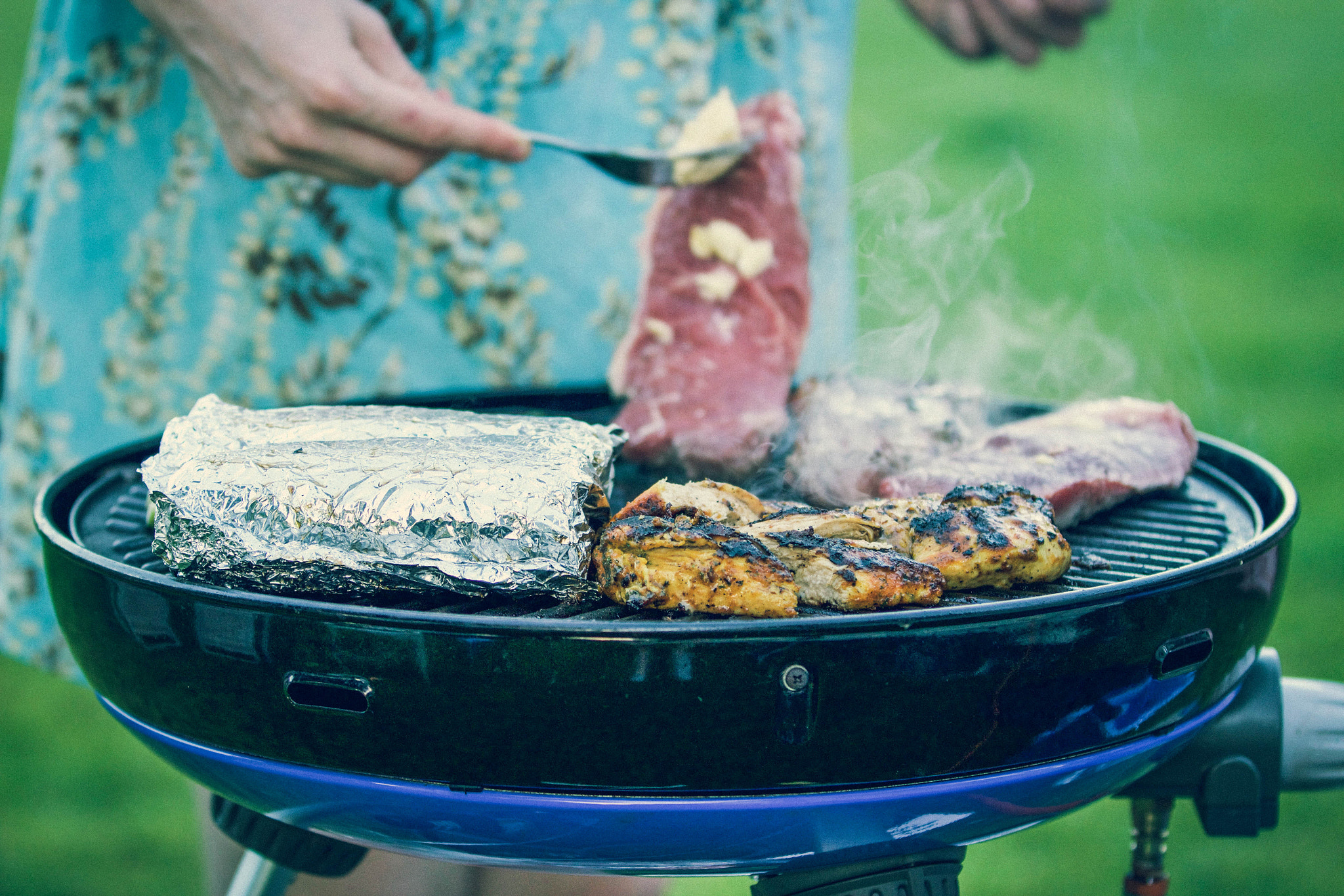 Canon EF 70-200mm F2.8L IS II USM sample photo. Bbq goodies photography