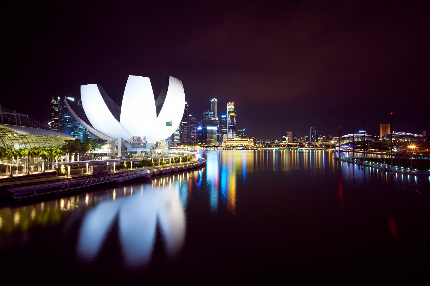 Sony a7R II + Voigtlander SUPER WIDE-HELIAR 15mm F4.5 III sample photo. Singapore - marina bay photography