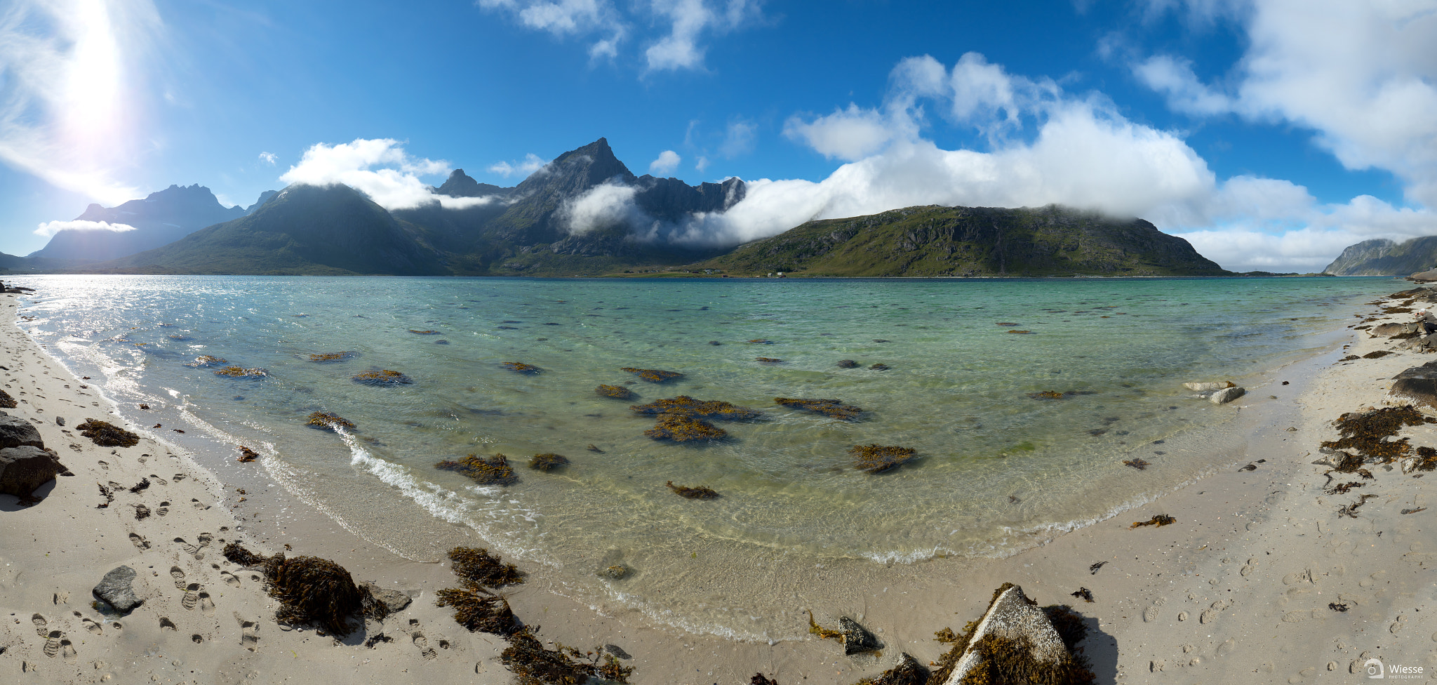 Sony a7R + Sony 70-400mm F4-5.6 G SSM sample photo. Lofoten beach photography