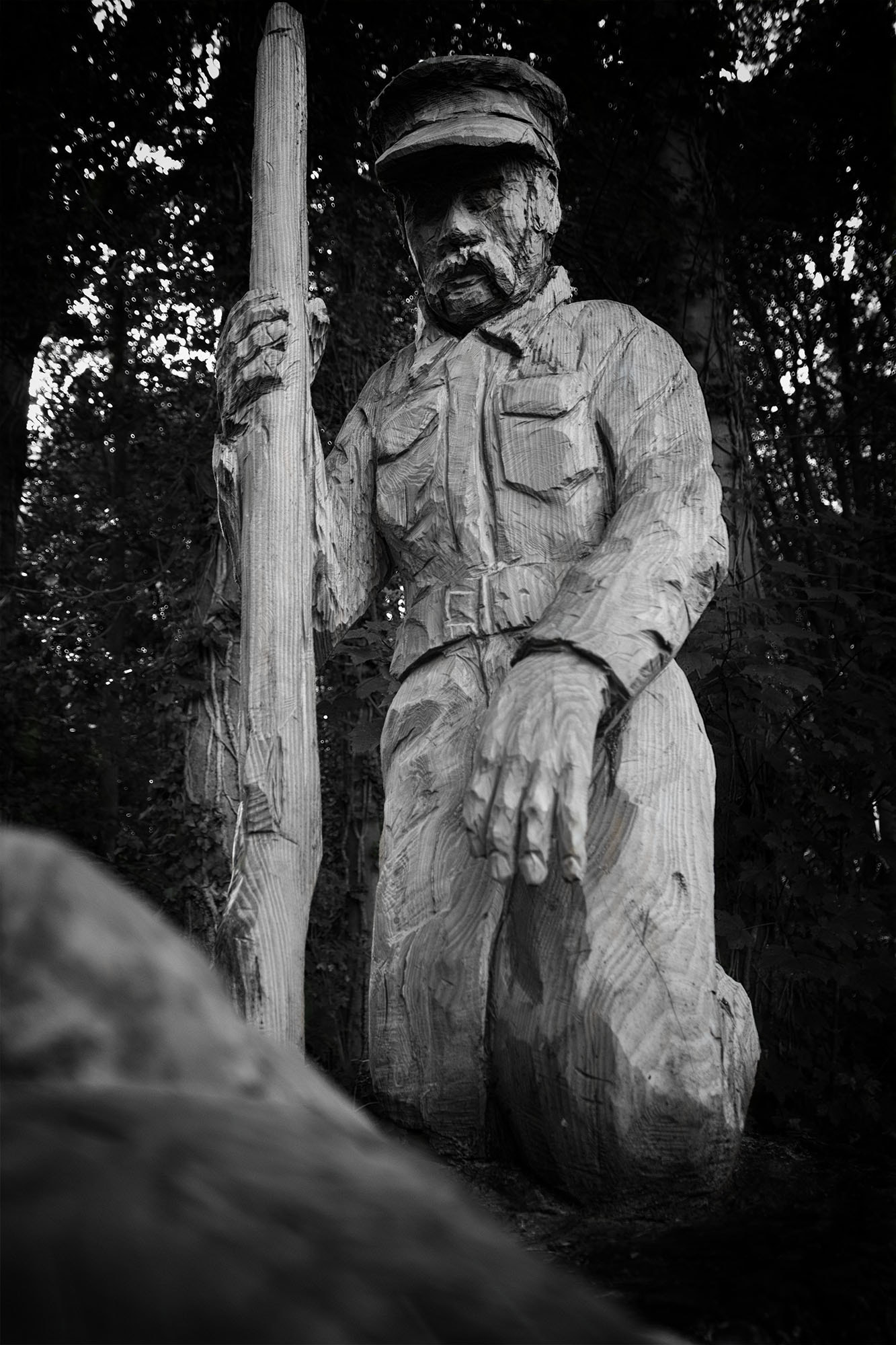 Canon EOS M sample photo. Soldier over fallen comerade photography