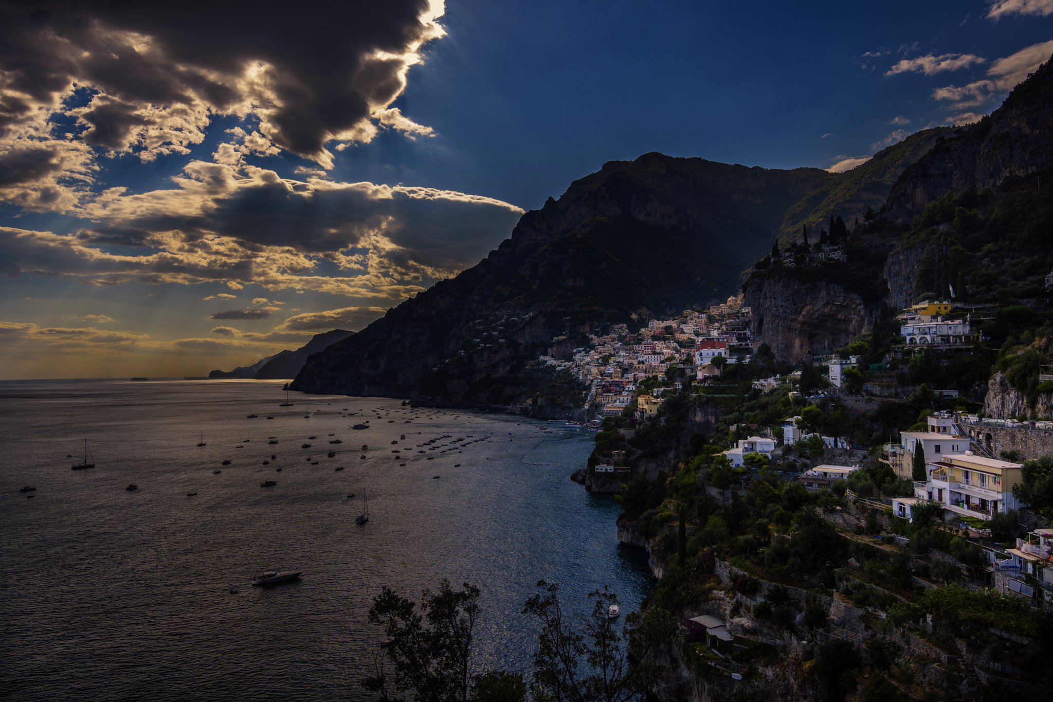 Nikon D500 sample photo. Amalfi coast positano photography
