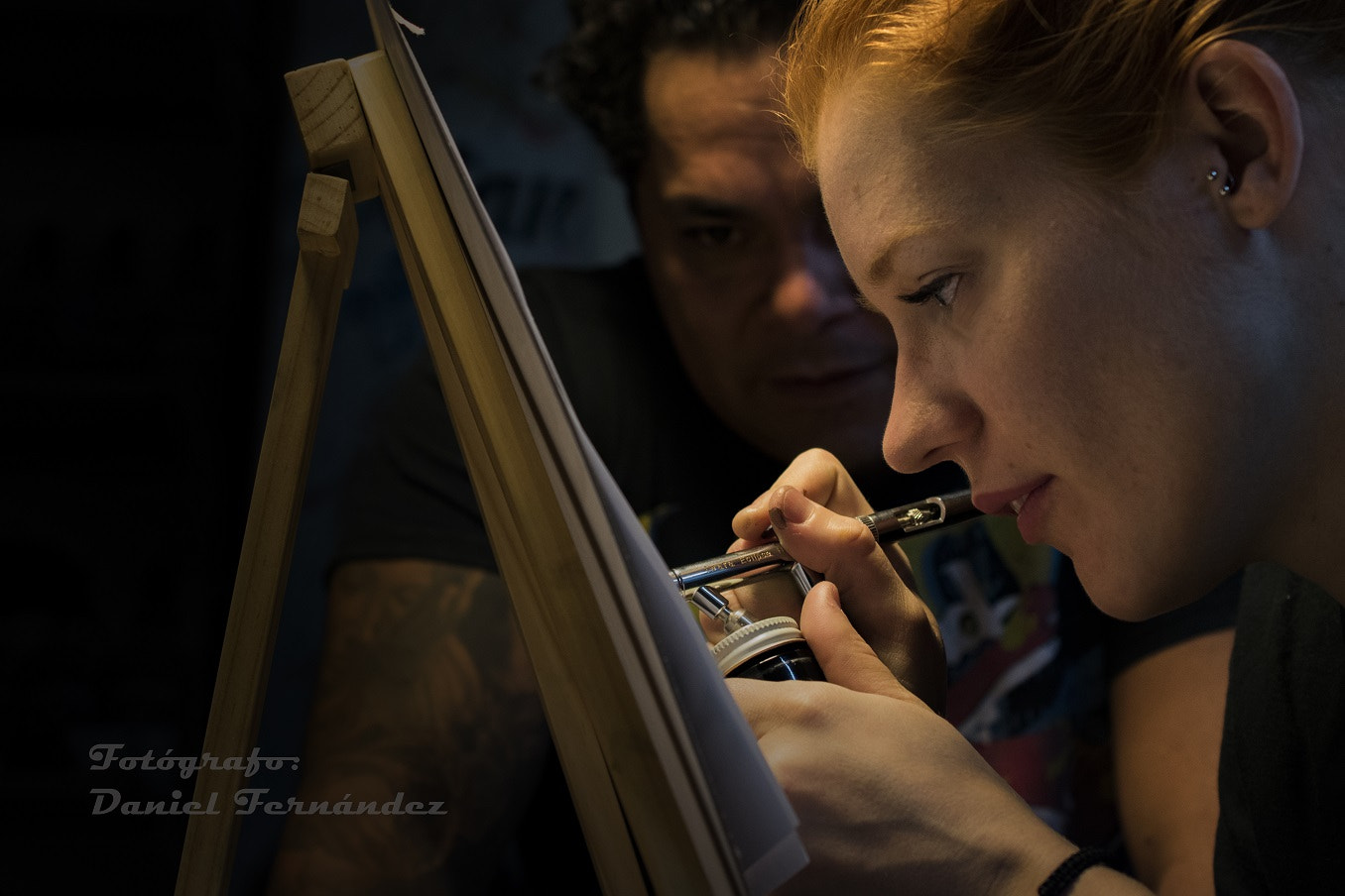 Nikon AF-S DX Micro Nikkor 40mm F2.8 sample photo. Apprentice & teacher photography