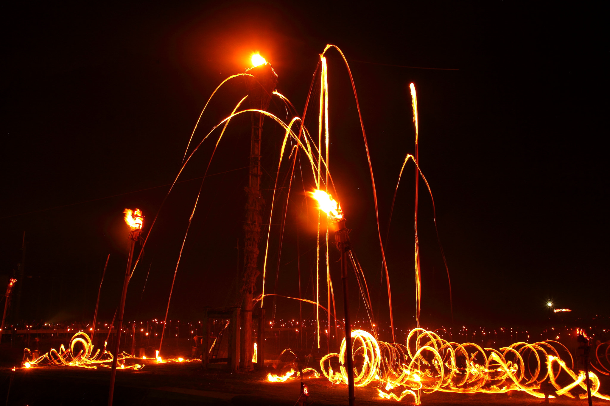 Tamron SP AF 17-50mm F2.8 XR Di II LD Aspherical (IF) sample photo. 2016 hirogawara summer of fire festival photography