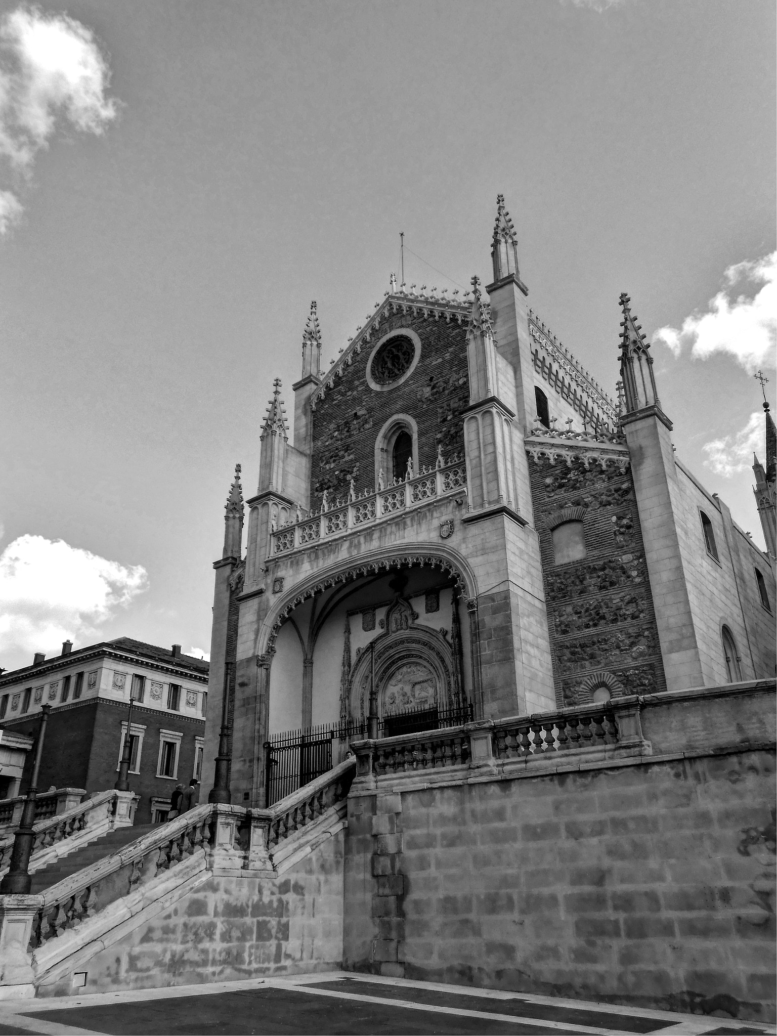 Los Jerónimos (B&W)