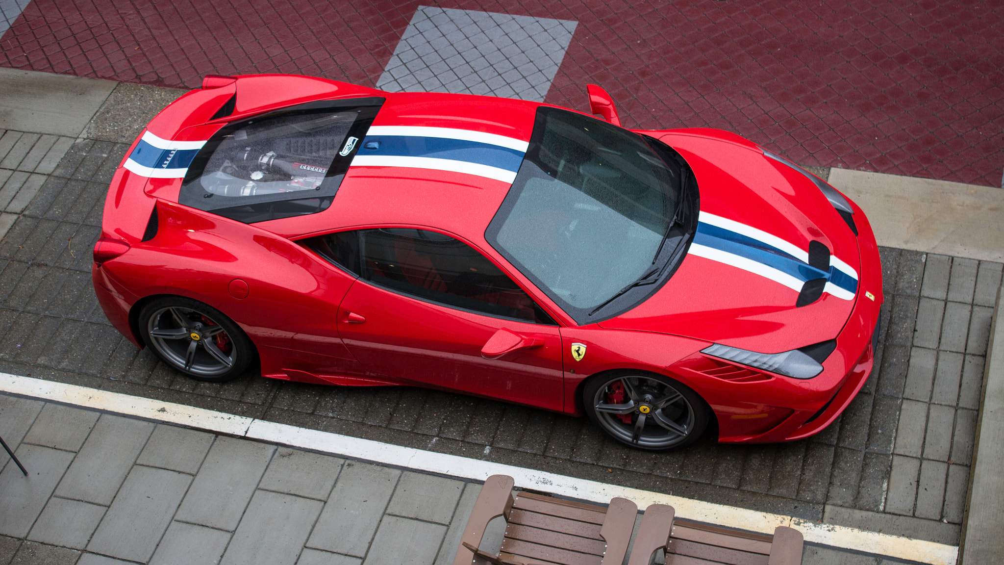 Canon EOS 700D (EOS Rebel T5i / EOS Kiss X7i) sample photo. Ferraris don't melt in the rain photography