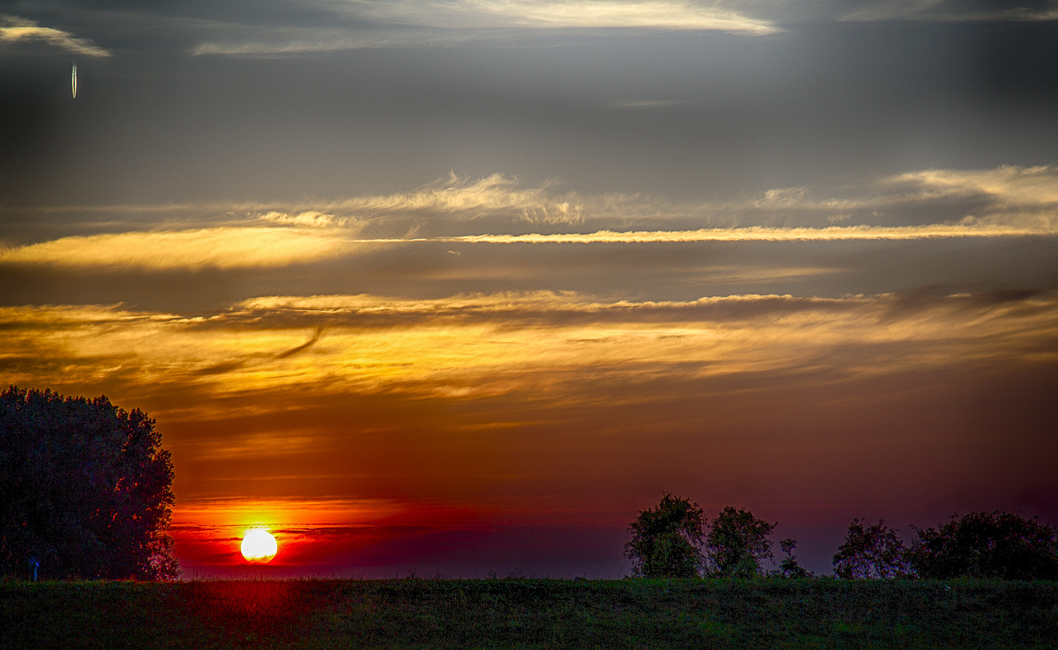 Canon EOS-1D Mark IV sample photo. Sonnenuntergang büdderich photography