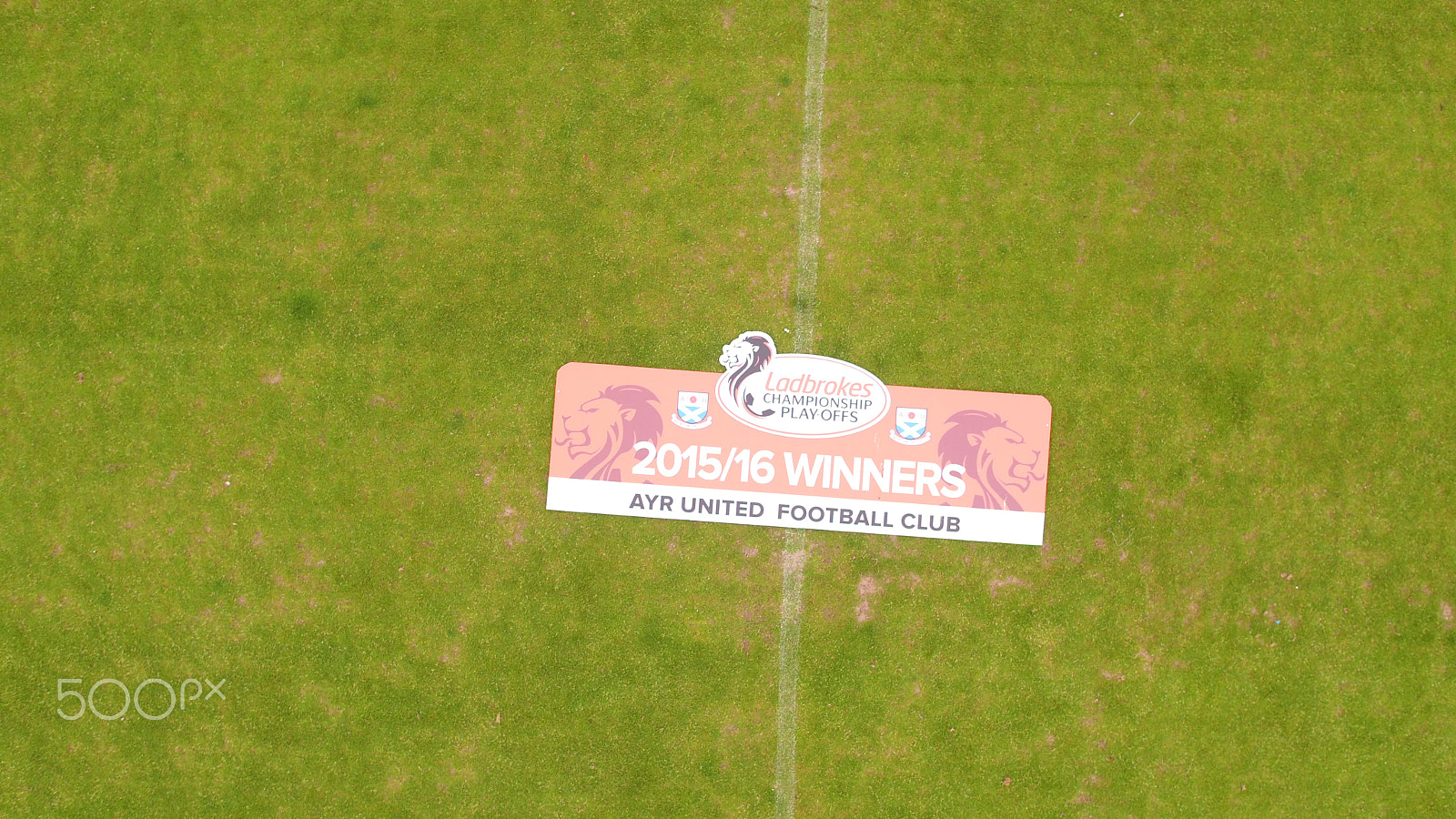 DJI FC550 sample photo. Ayr united football club, somerset park, ayr, ayrs photography