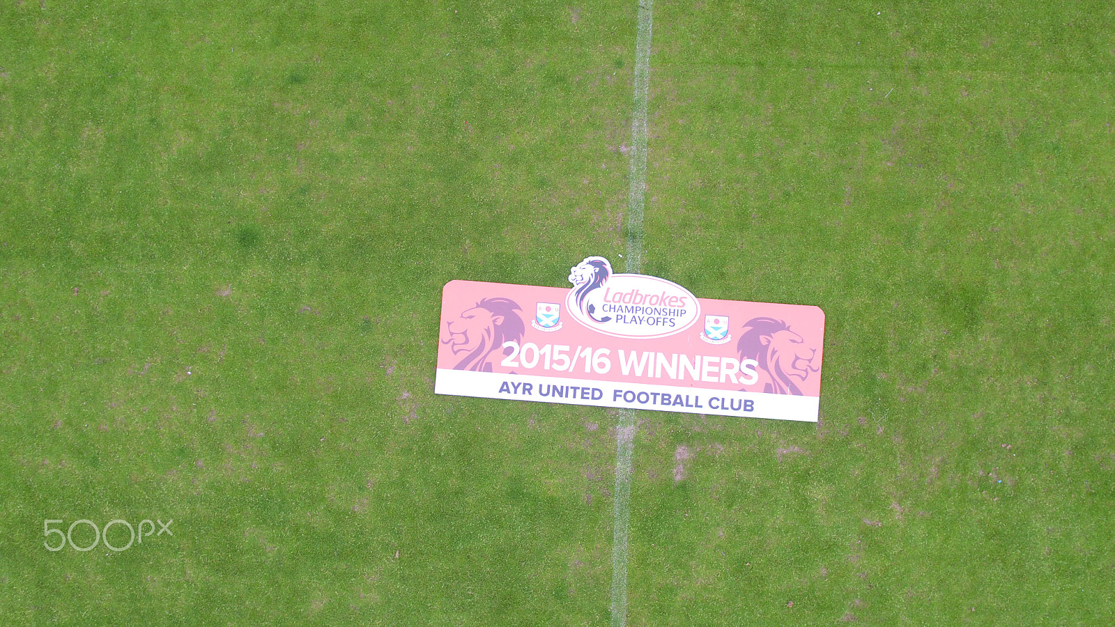 DJI FC550 sample photo. Ayr united football club, somerset park, ayr, ayrs photography