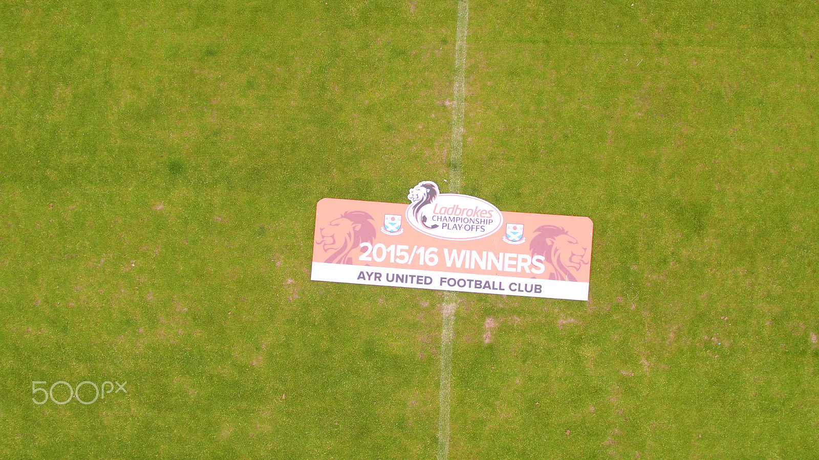 DJI FC550 sample photo. Ayr united football club, somerset park, ayr, ayrs photography