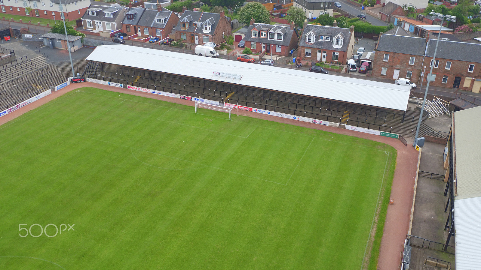 DJI FC550 sample photo. Ayr united football club, somerset park, ayr, ayrs photography