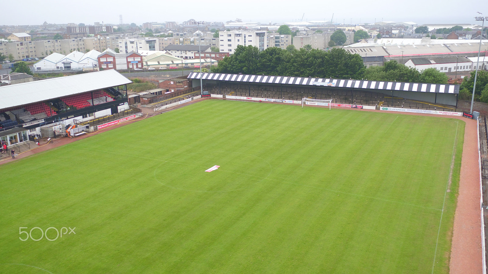 DJI FC550 sample photo. Ayr united football club, somerset park, ayr, ayrs photography