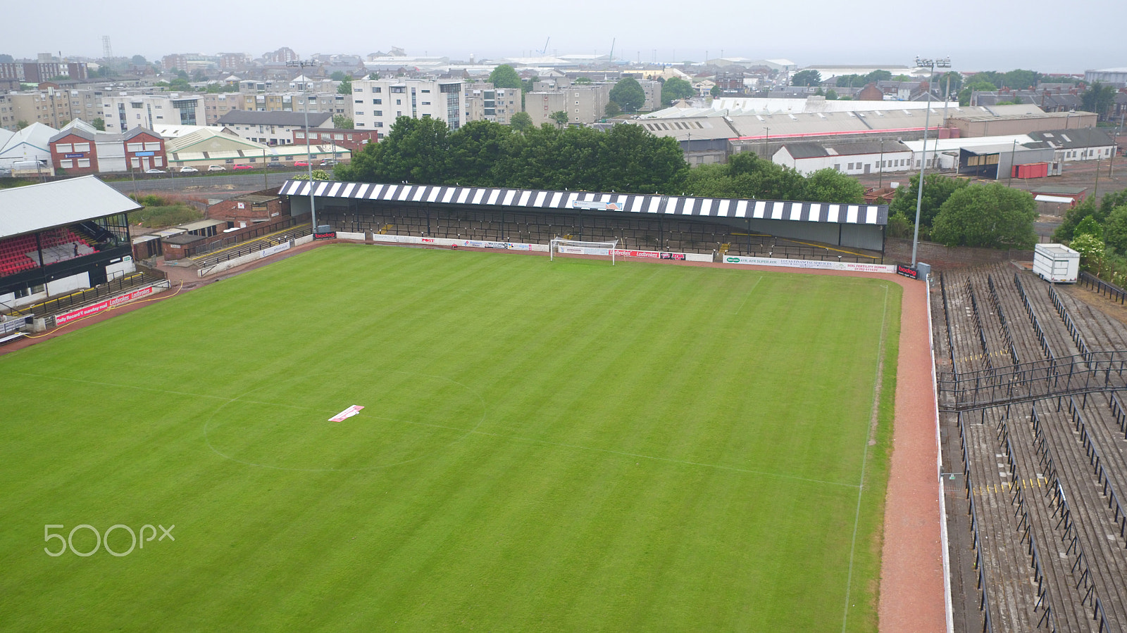 DJI FC550 sample photo. Ayr united football club, somerset park, ayr, ayrs photography
