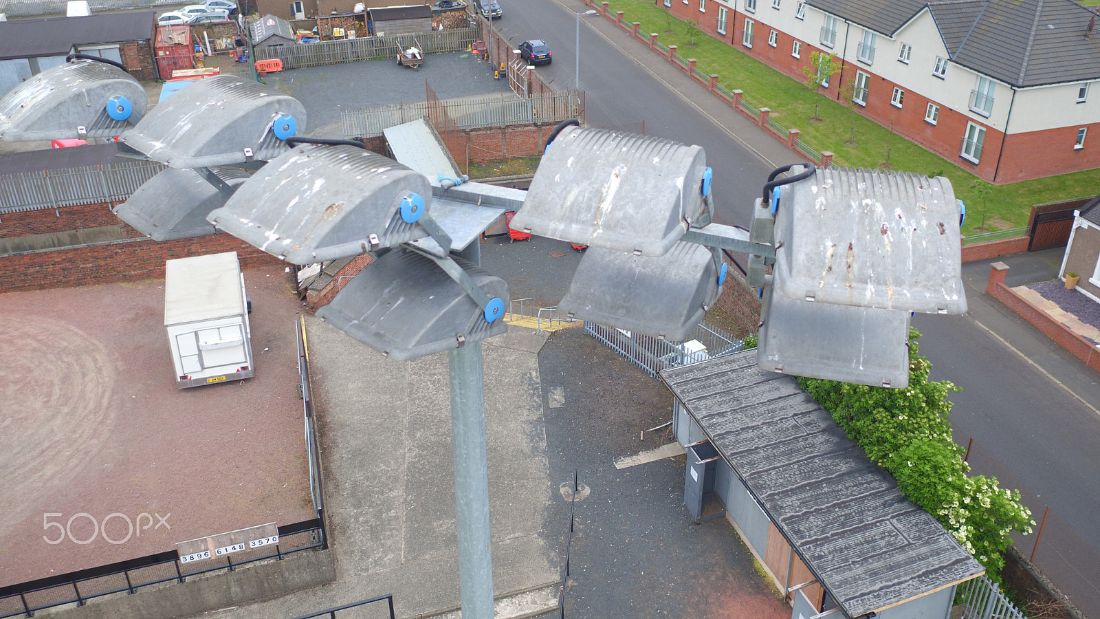 DJI FC550 sample photo. Ayr united football club, somerset park, ayr, ayrs photography
