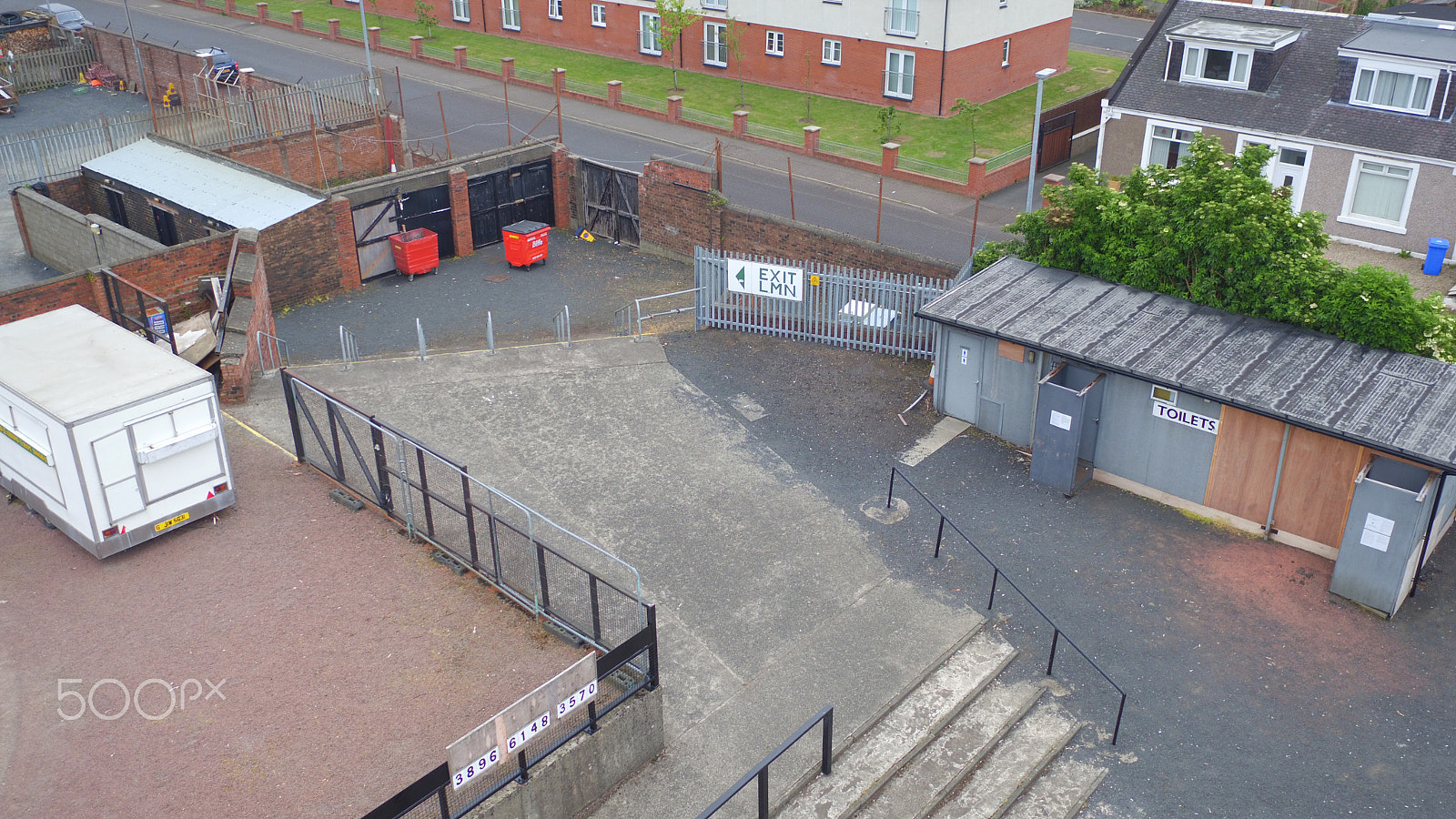 DJI FC550 sample photo. Ayr united football club, somerset park, ayr, ayrs photography