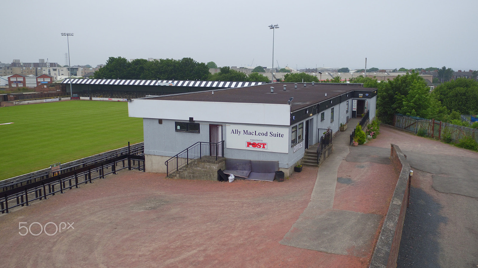 DJI FC550 sample photo. Ayr united football club, somerset park, ayr, ayrs photography