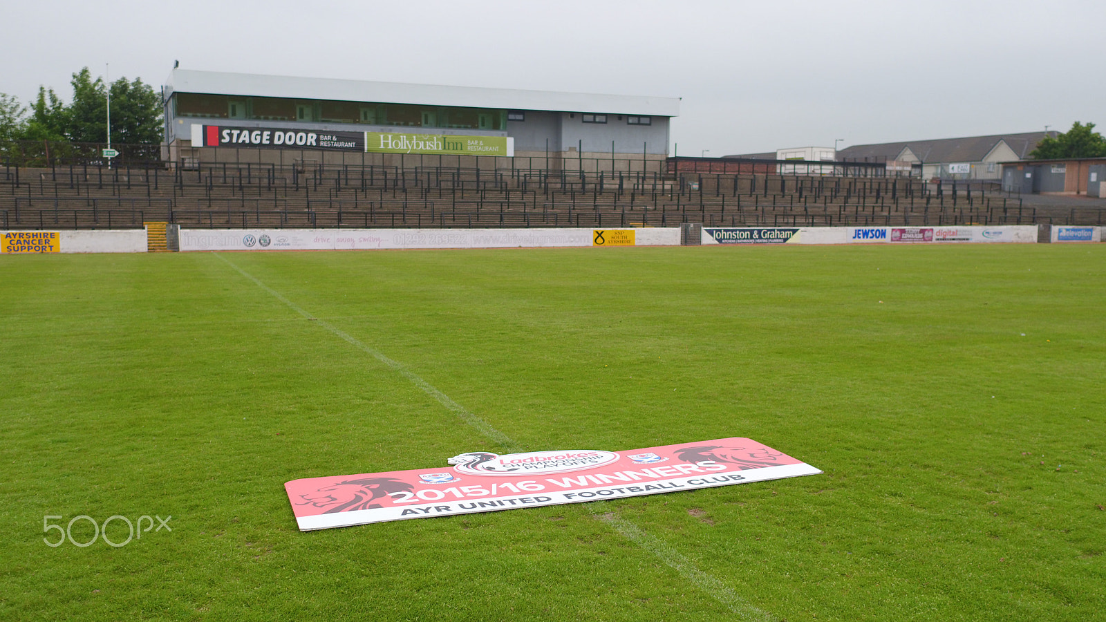 DJI FC550 sample photo. Ayr united football club, somerset park, ayr, ayrs photography