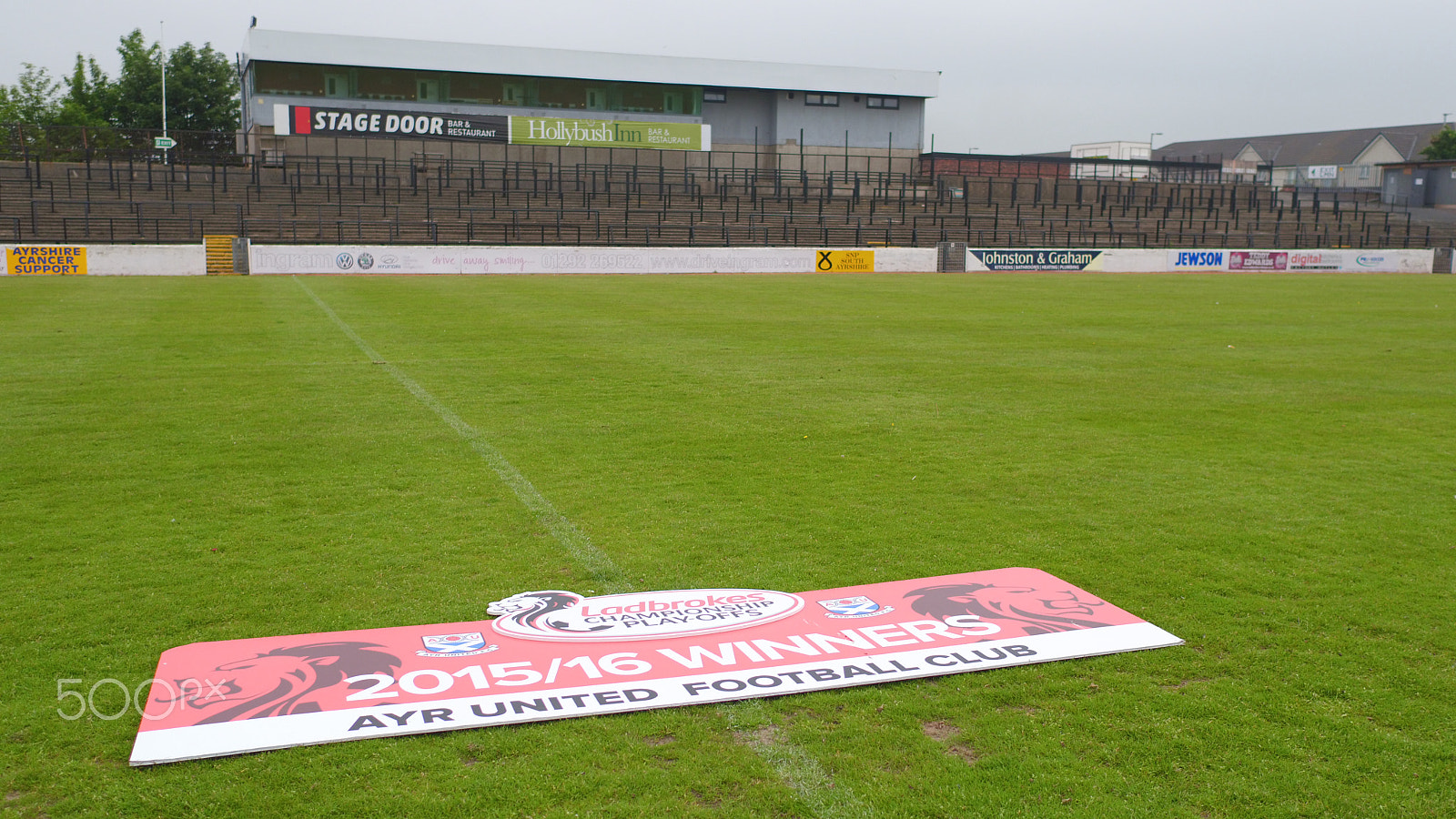 DJI FC550 sample photo. Ayr united football club, somerset park, ayr, ayrs photography