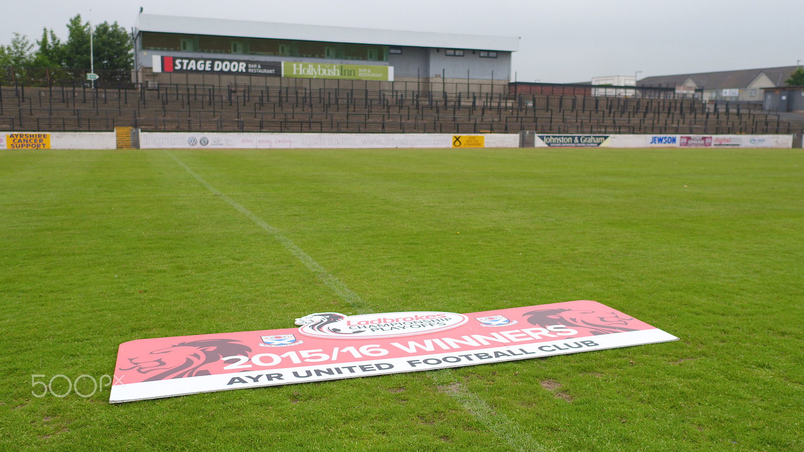 DJI FC550 sample photo. Ayr united football club, somerset park, ayr, ayrs photography