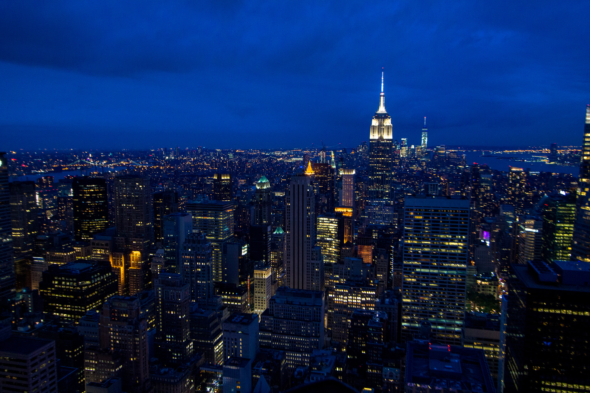 Canon EOS 100D (EOS Rebel SL1 / EOS Kiss X7) sample photo. Empire state building photography