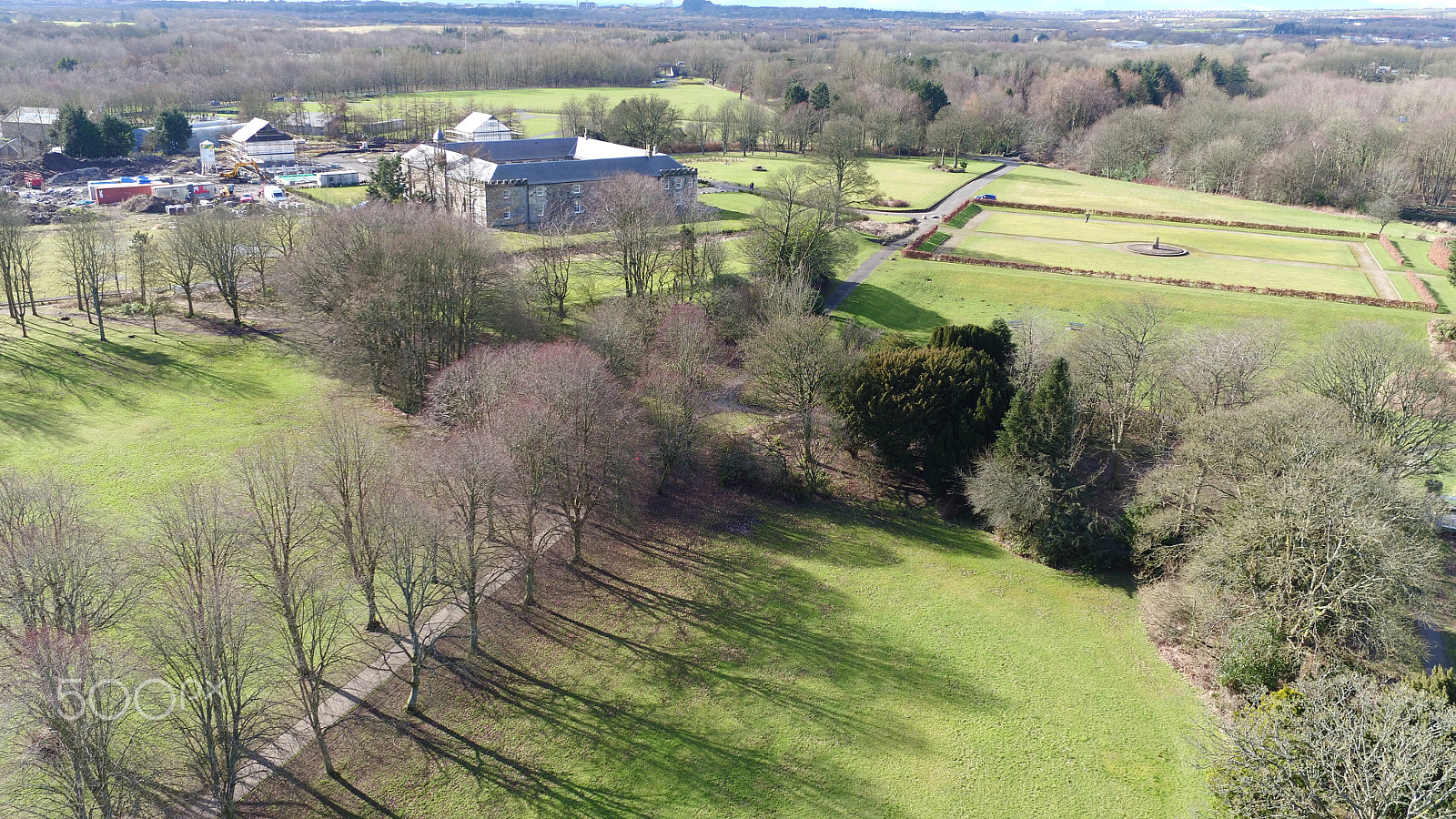 DJI FC550 sample photo. Eglinton castle and country park, ayrshire photography