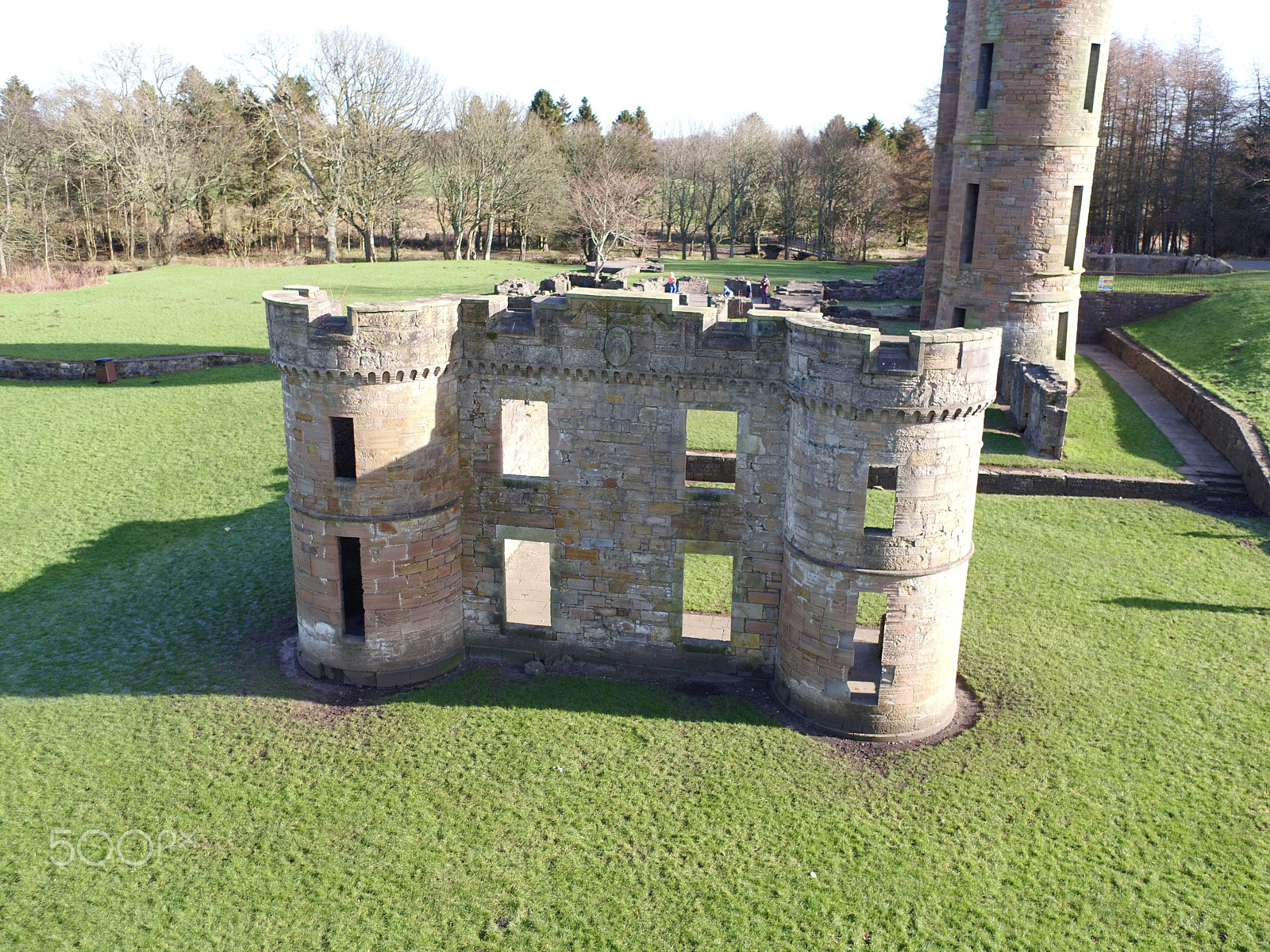 DJI FC550 sample photo. Eglinton castle and country park, ayrshire photography