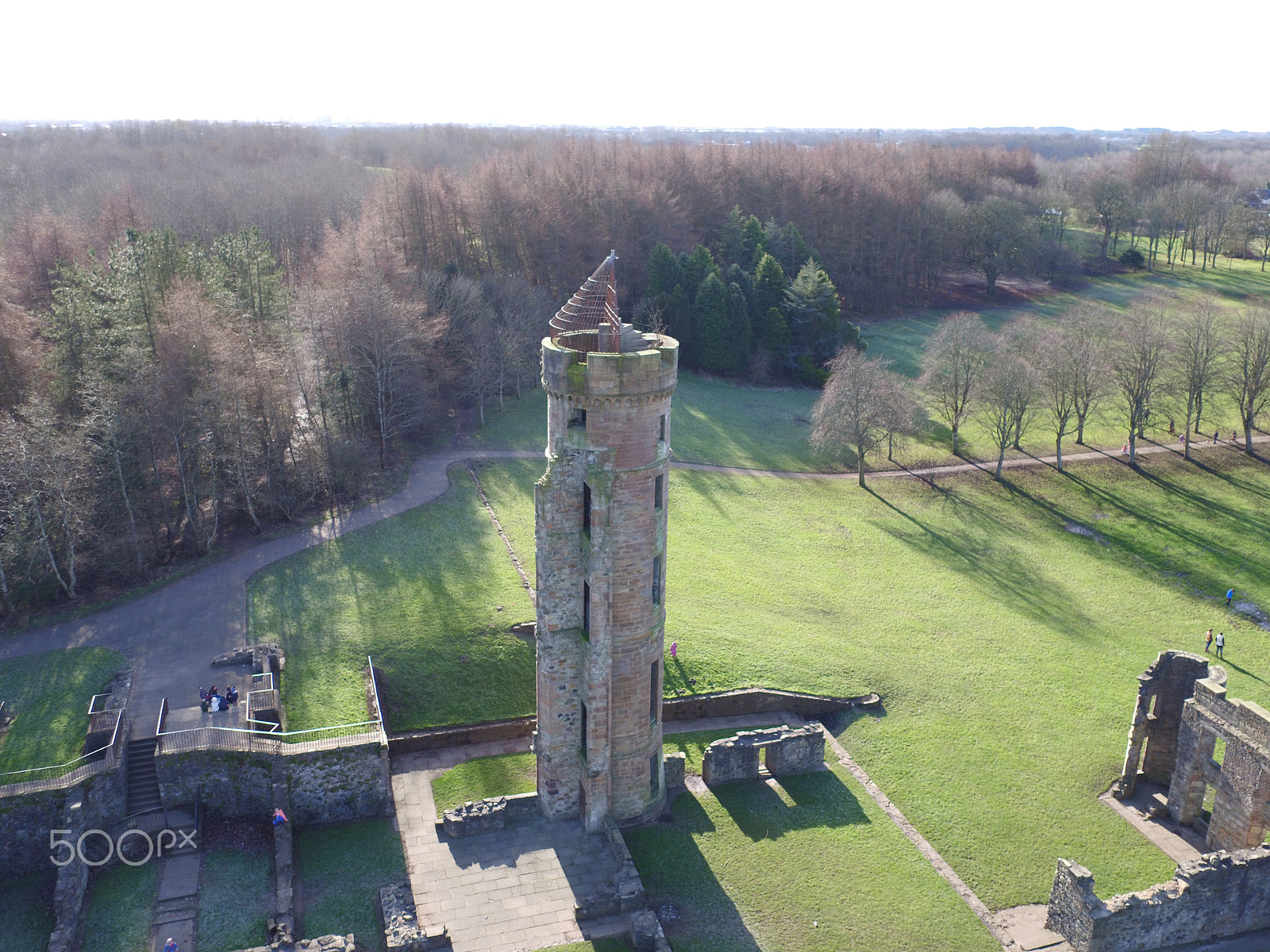 DJI FC550 sample photo. Eglinton castle and country park, ayrshire photography