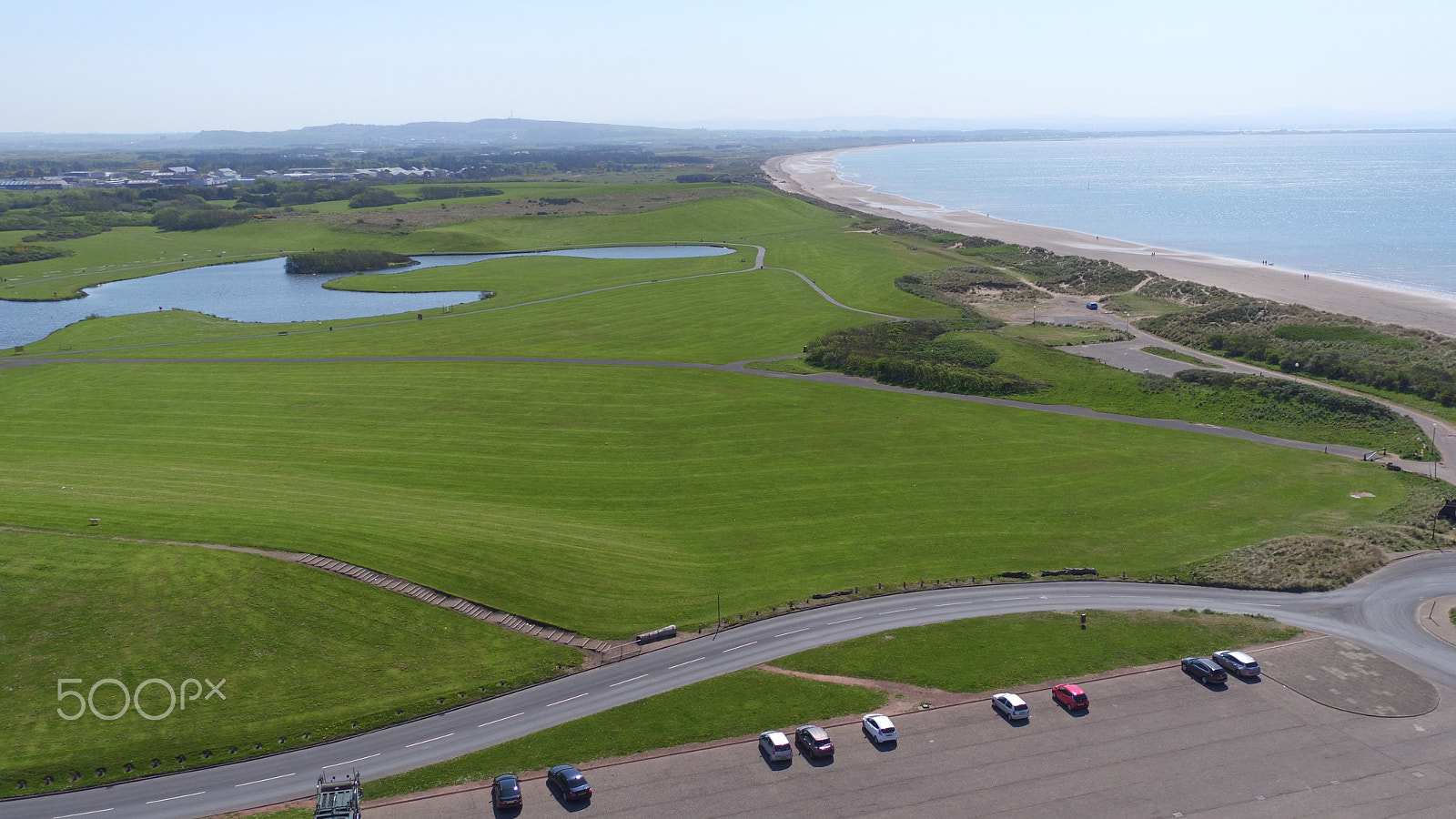 DJI FC550 sample photo. Irvine beach park and harbour, ayrshire photography