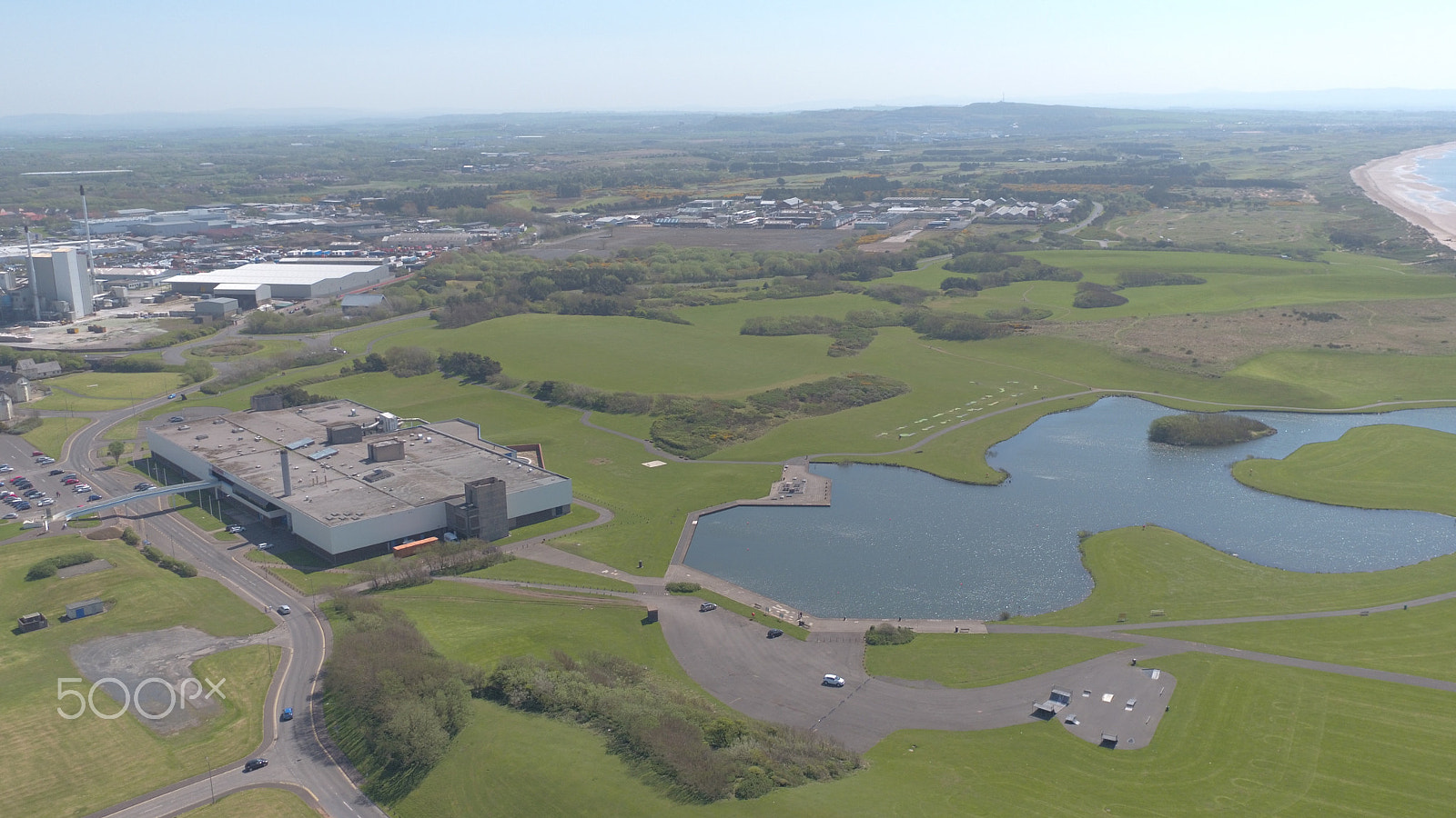DJI FC550 sample photo. Irvine beach park and harbour, ayrshire photography