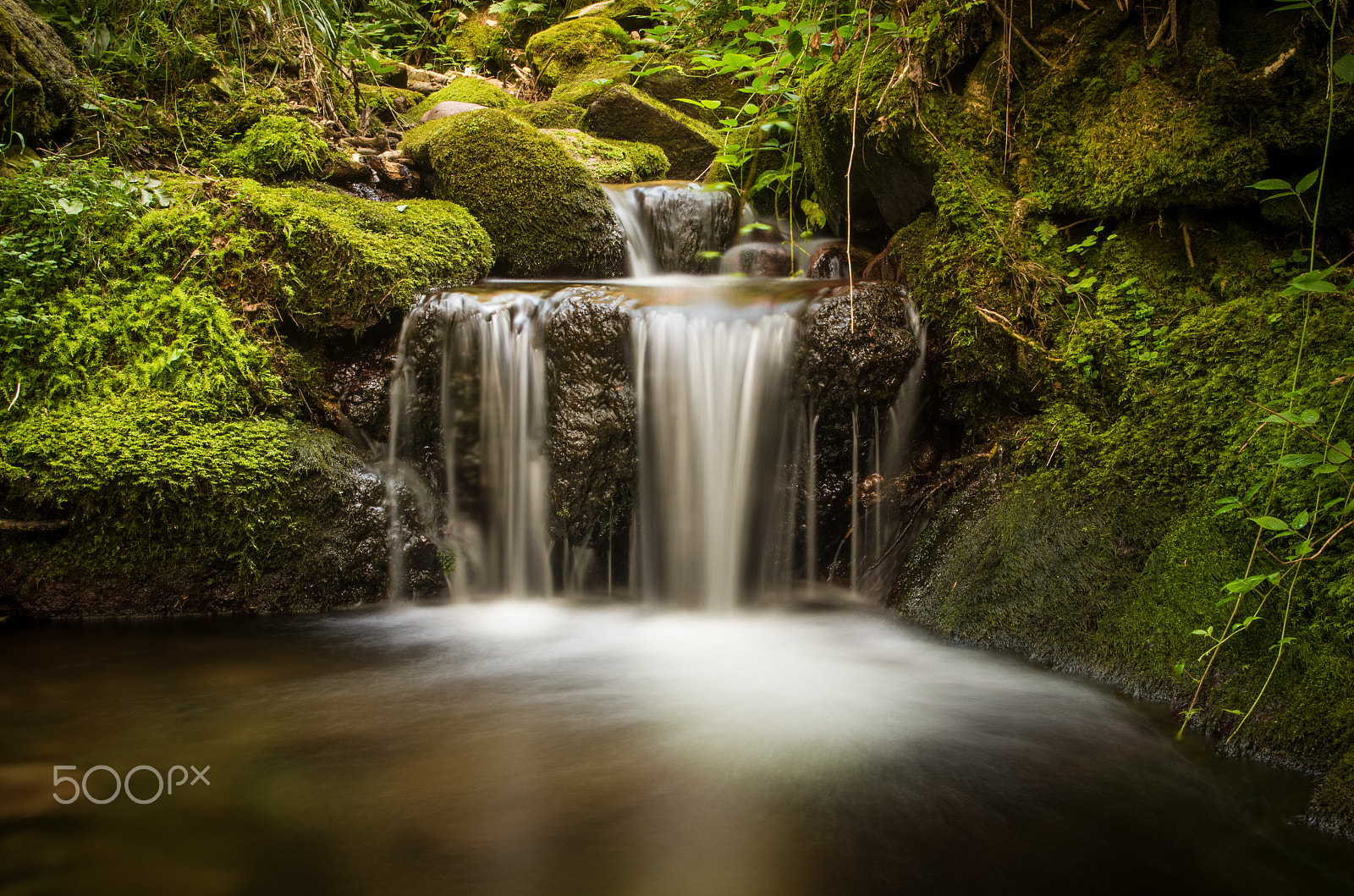 smc PENTAX-DA L 18-55mm F3.5-5.6 sample photo. Magic waterfall photography
