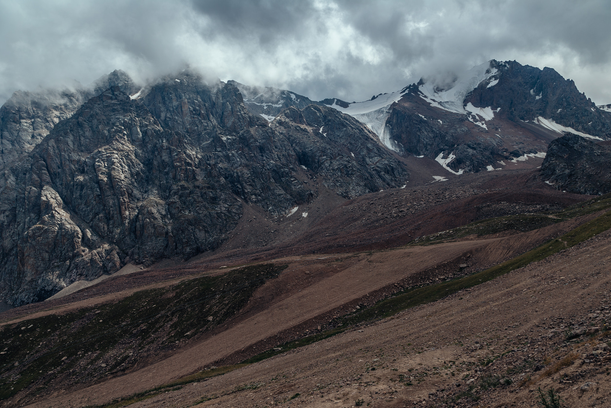 Sony a7S + Sony 70-400mm F4-5.6 G SSM sample photo. Mountains near almaty photography